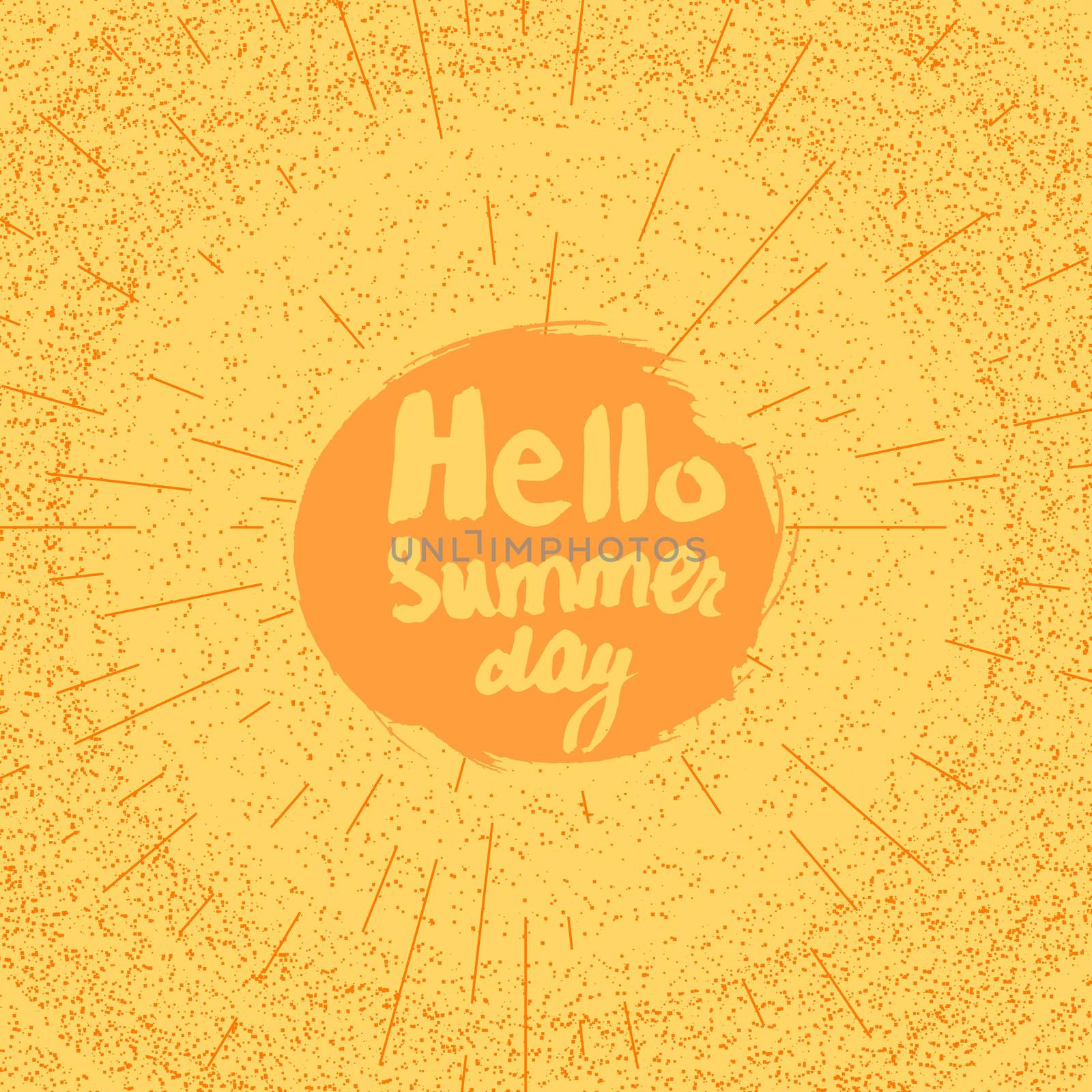 Hello Summer Lettering by barsrsind