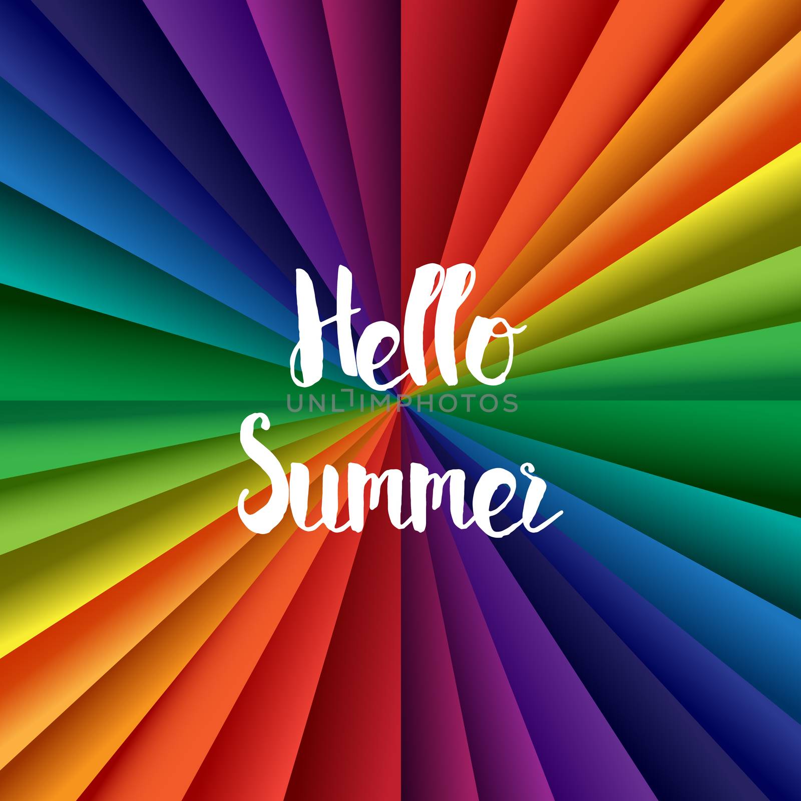 Hello Summer Lettering by barsrsind