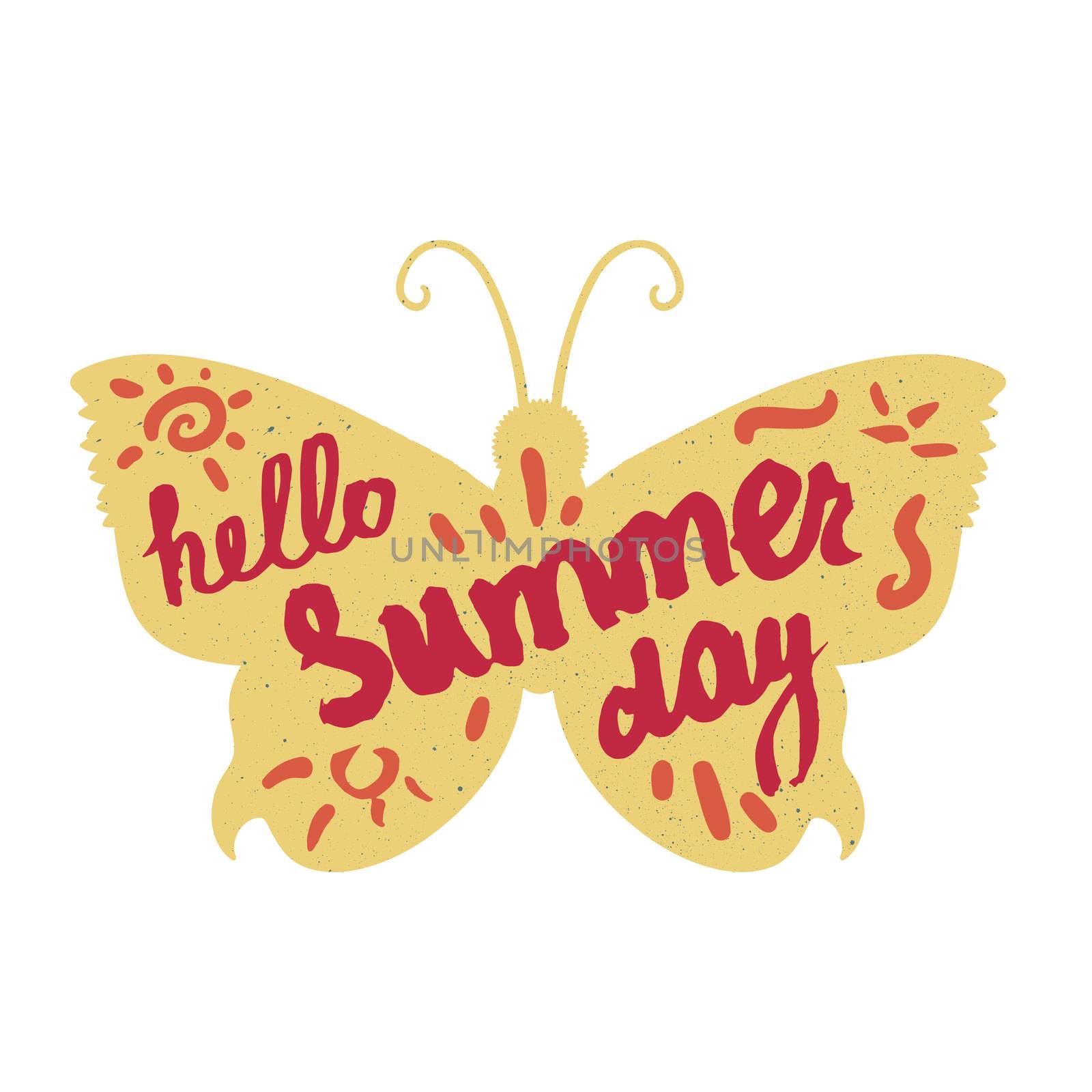 Hello Summer Lettering by barsrsind