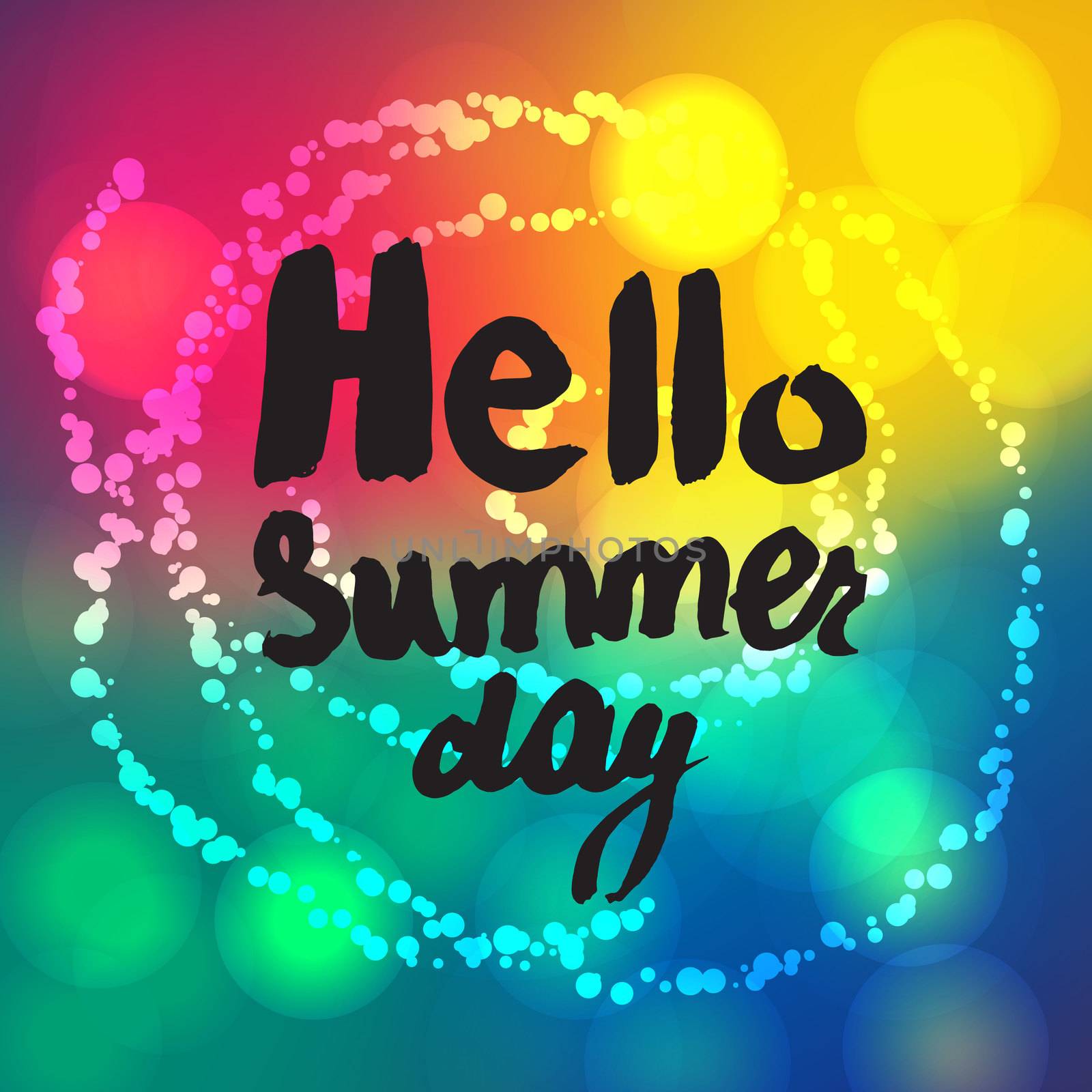 Hello Summer Lettering by barsrsind