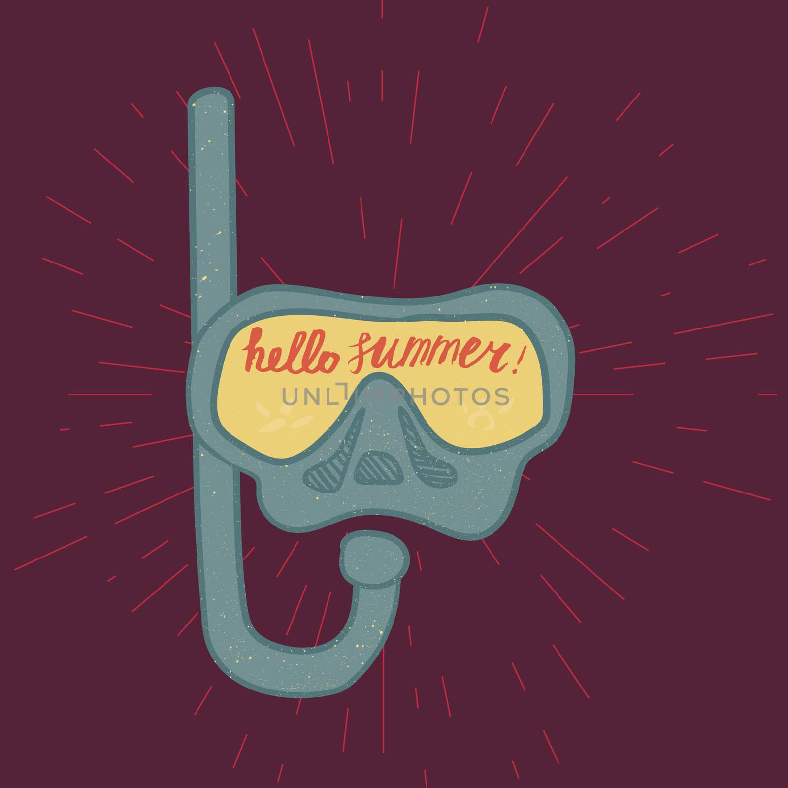 Hello Summer Lettering by barsrsind