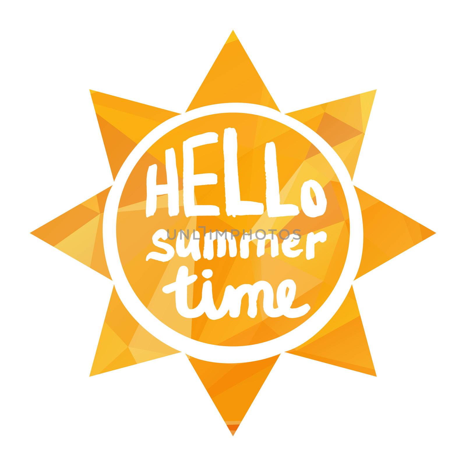 Hello Summer Lettering by barsrsind