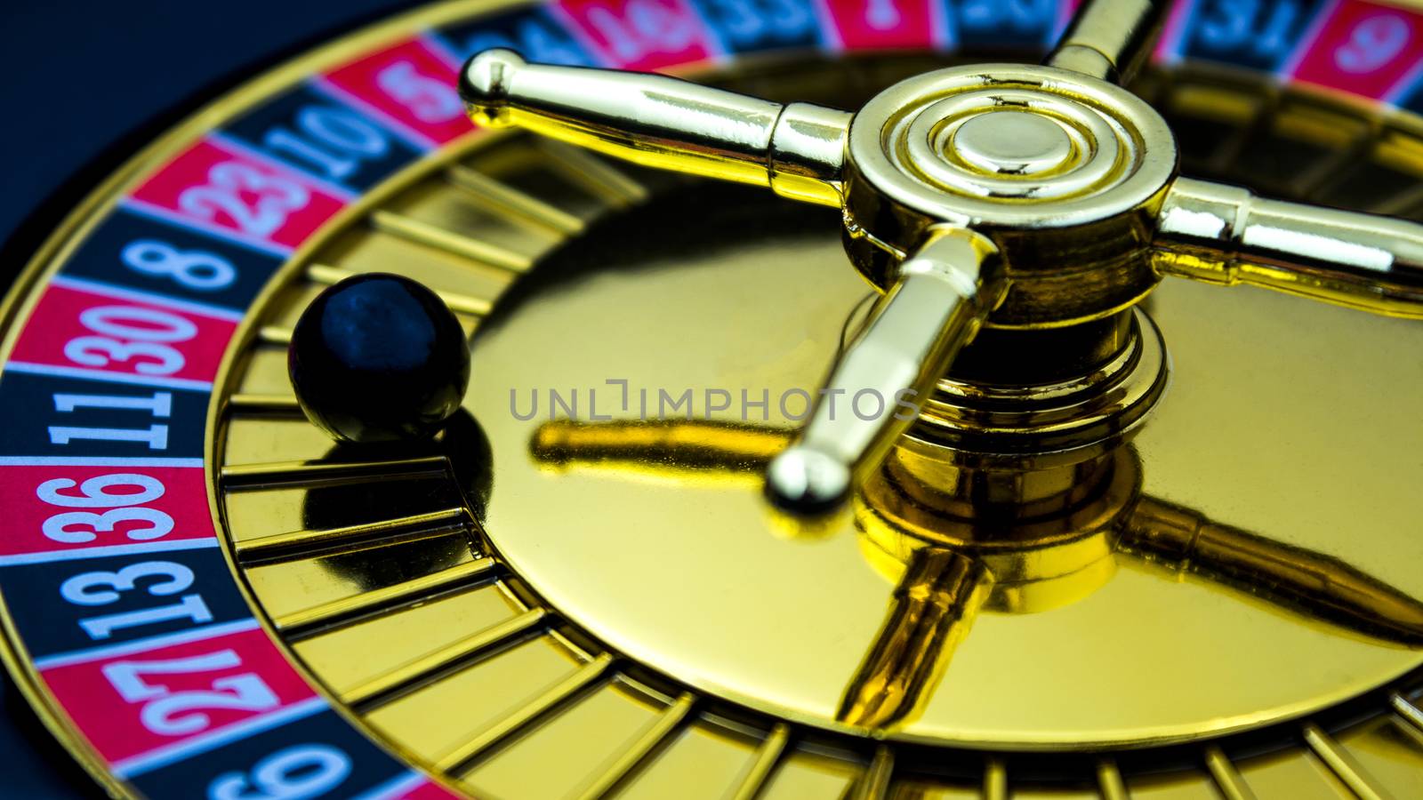 Gambling and night entertainment. Winning at a Vegas casino. Pla by YevgeniySam