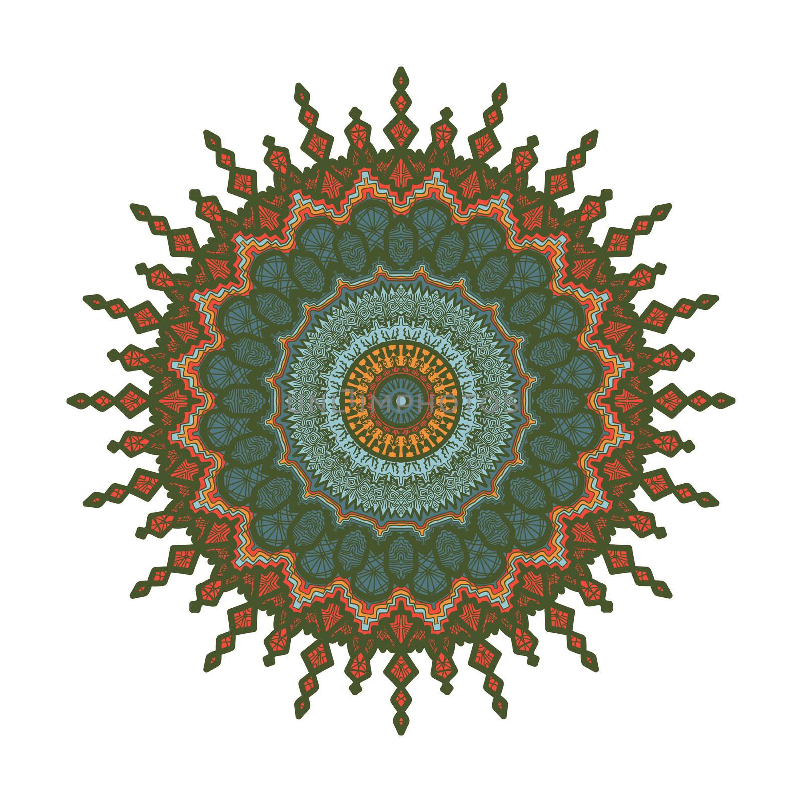 Mandala Line Template by barsrsind