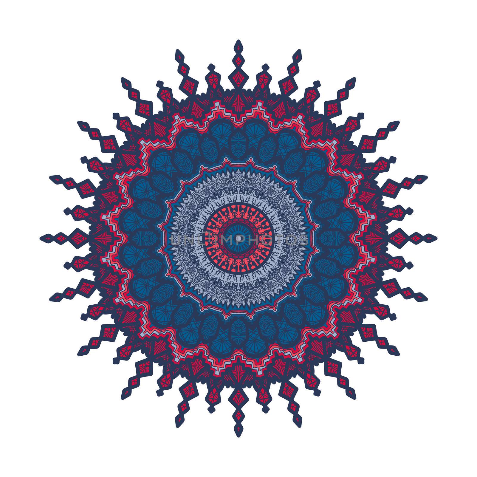 Mandala Line Template by barsrsind