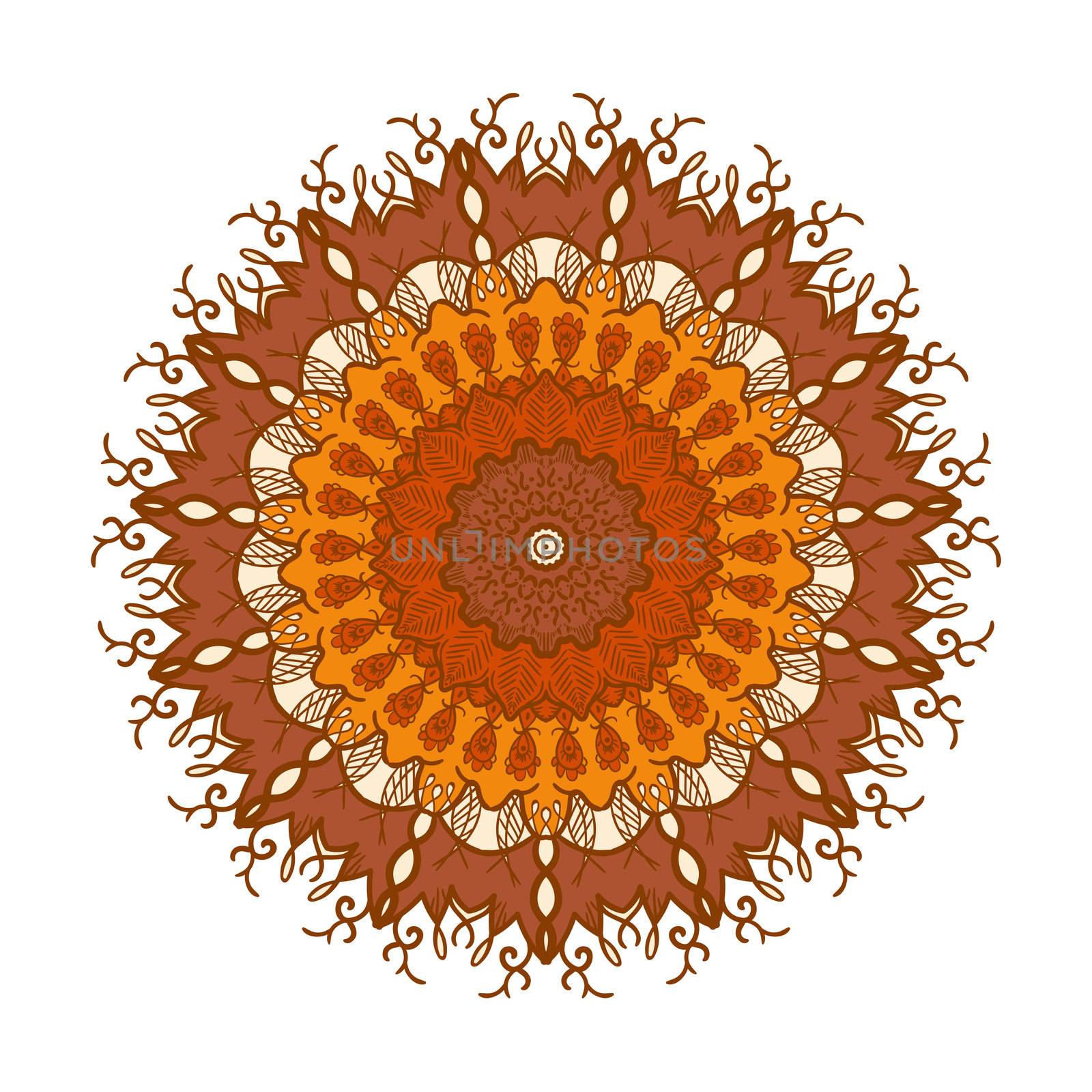 Mandala Line Template by barsrsind