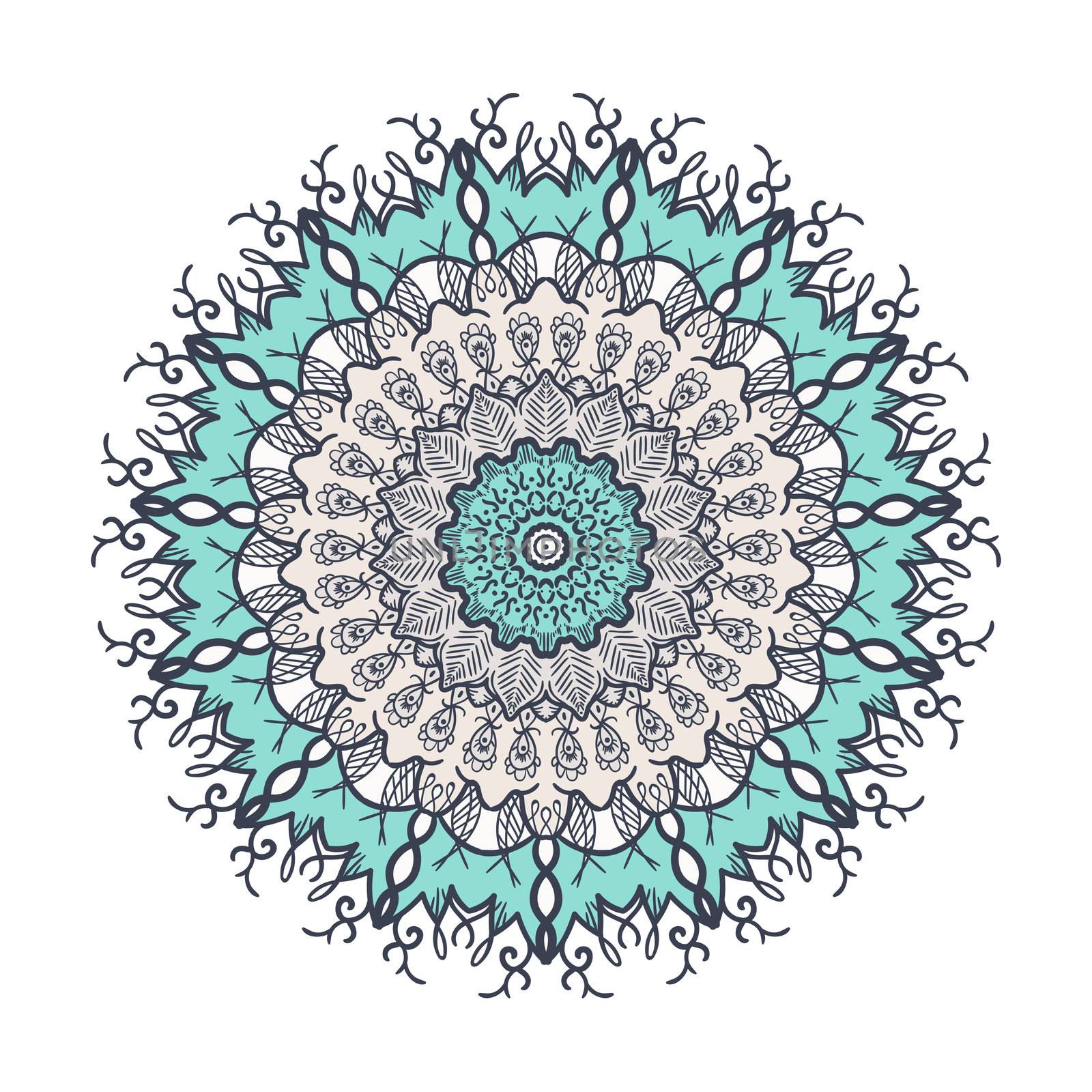 Mandala Line Template by barsrsind