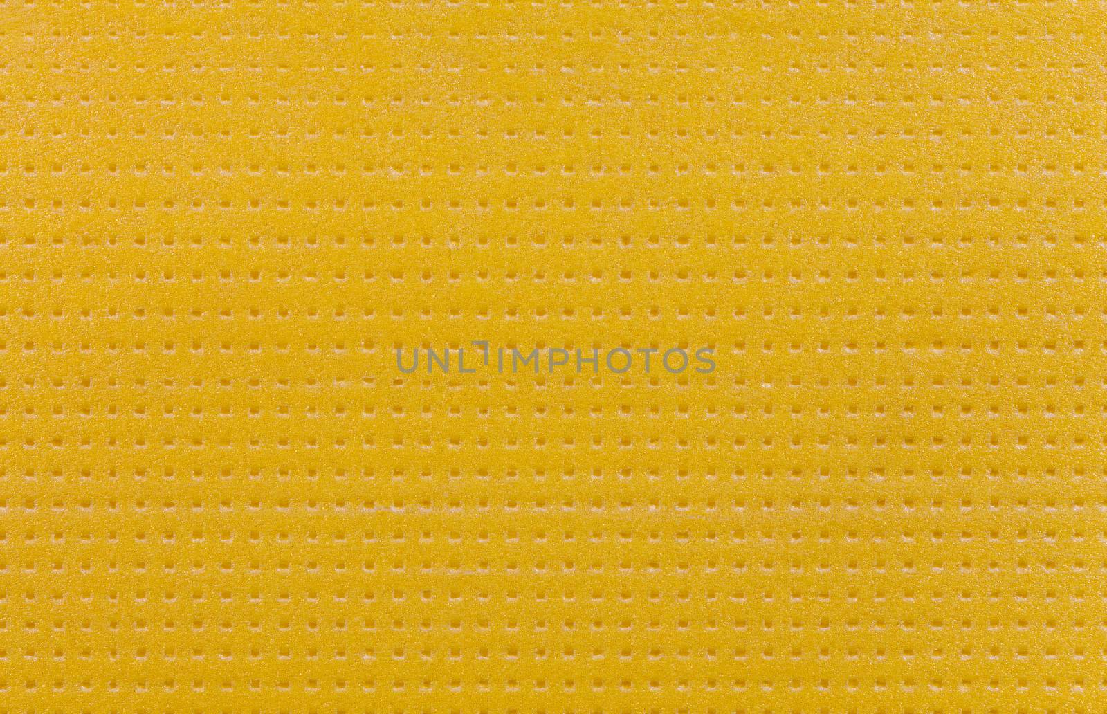 texture and background of sheet of hard yellow styrofoam by z1b