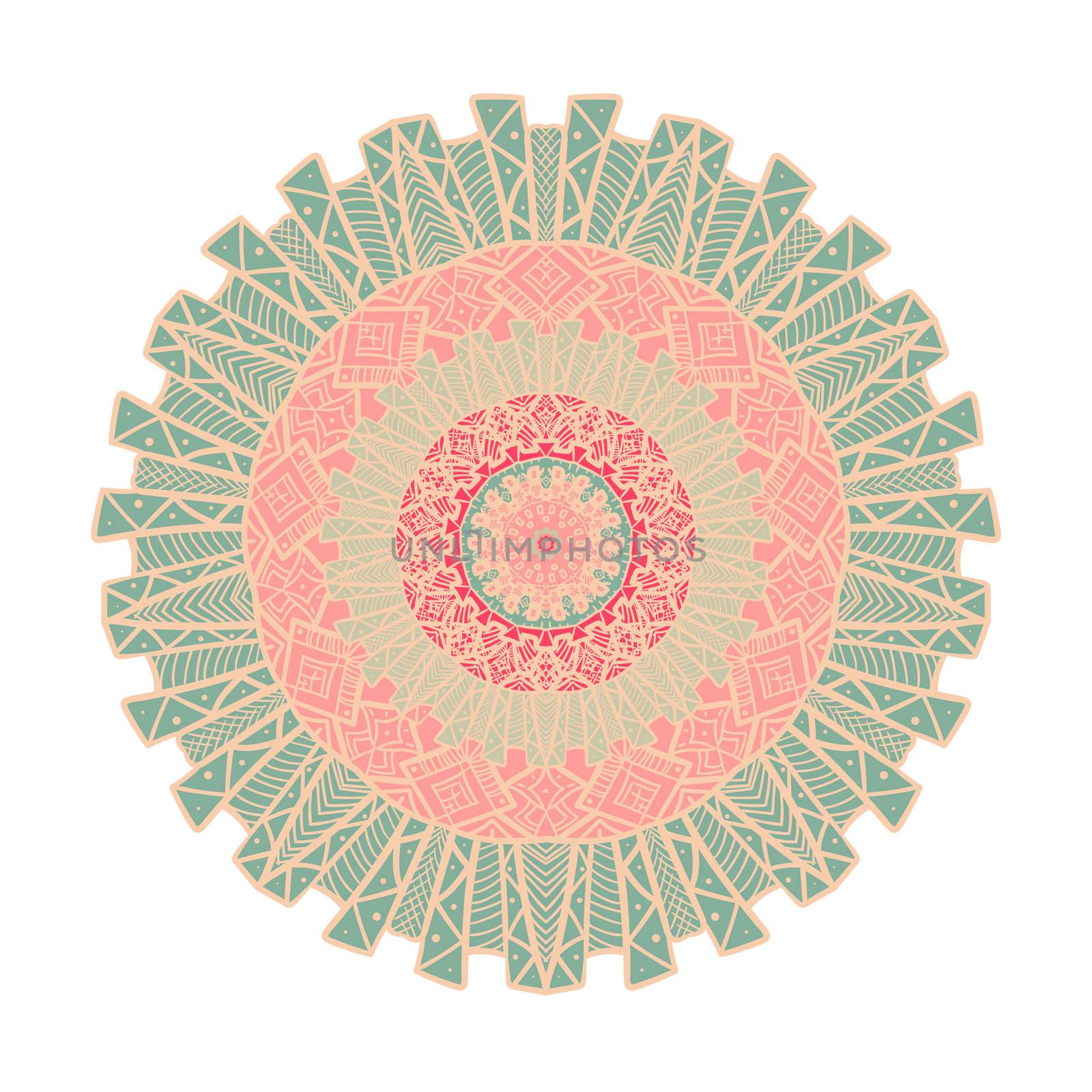 Mandala Line Template by barsrsind