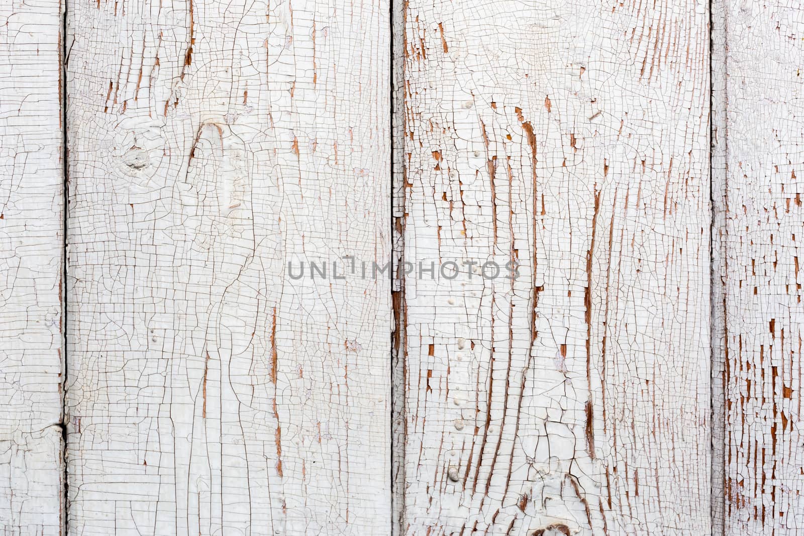 old wooden planks painted into white close-up background by z1b