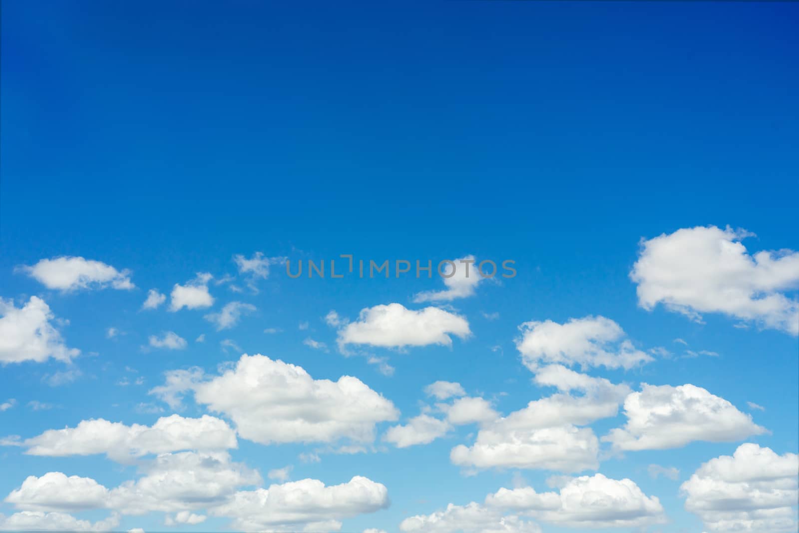 background of cloudy blue sky