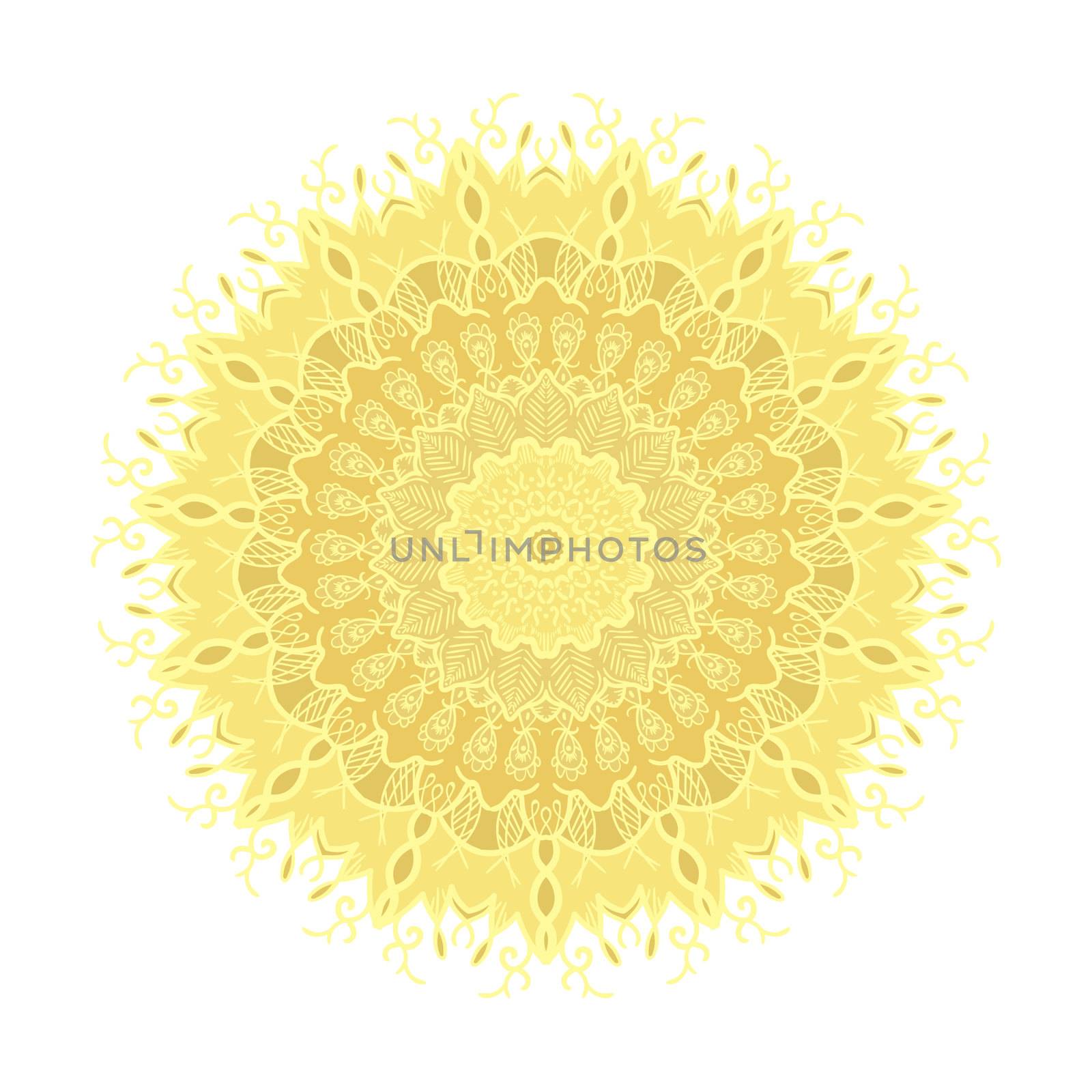 Mandala Line Template by barsrsind