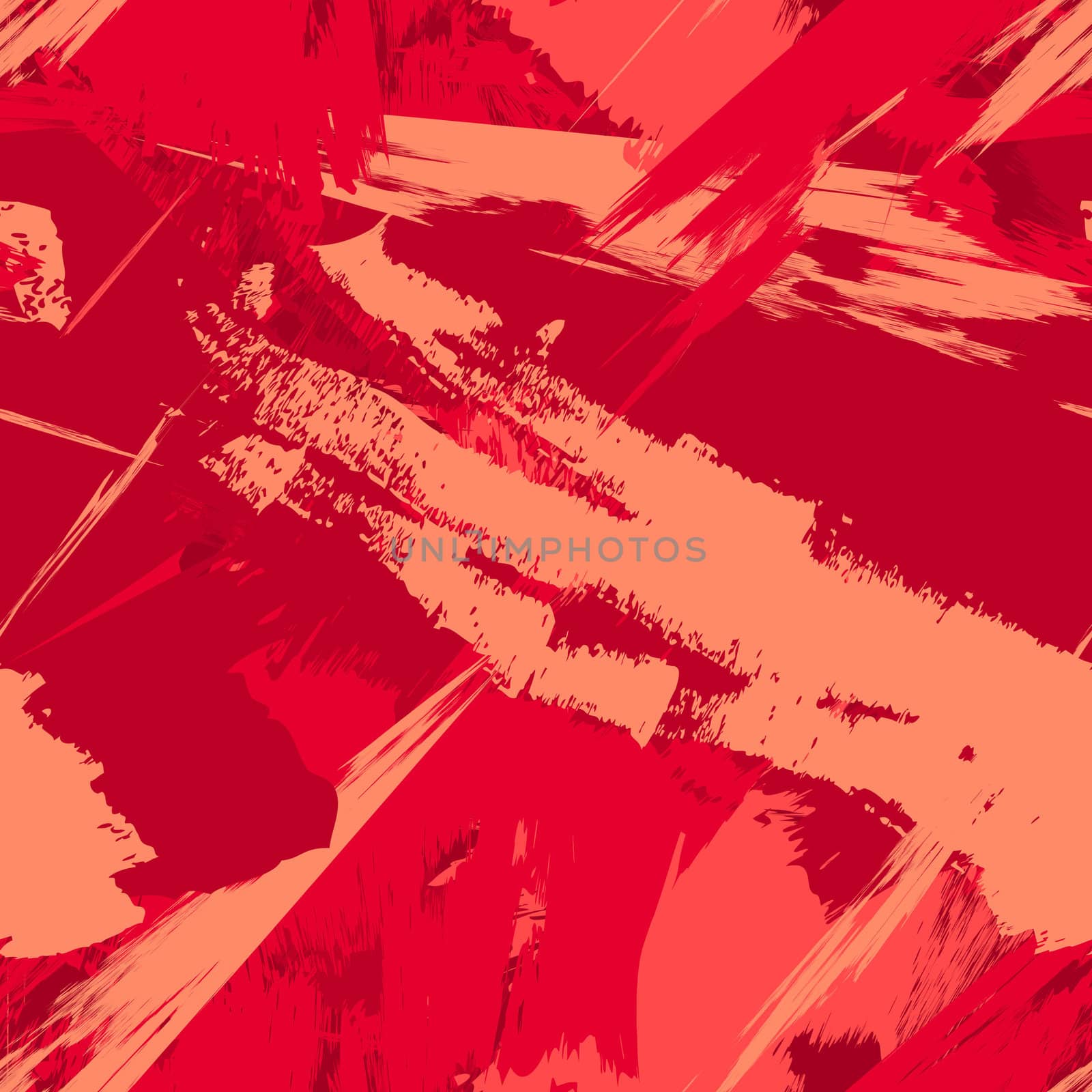 Grunge seamless texture pattern for print, fabric, wallpapers, clothes. Retro ornament by brush. Vector