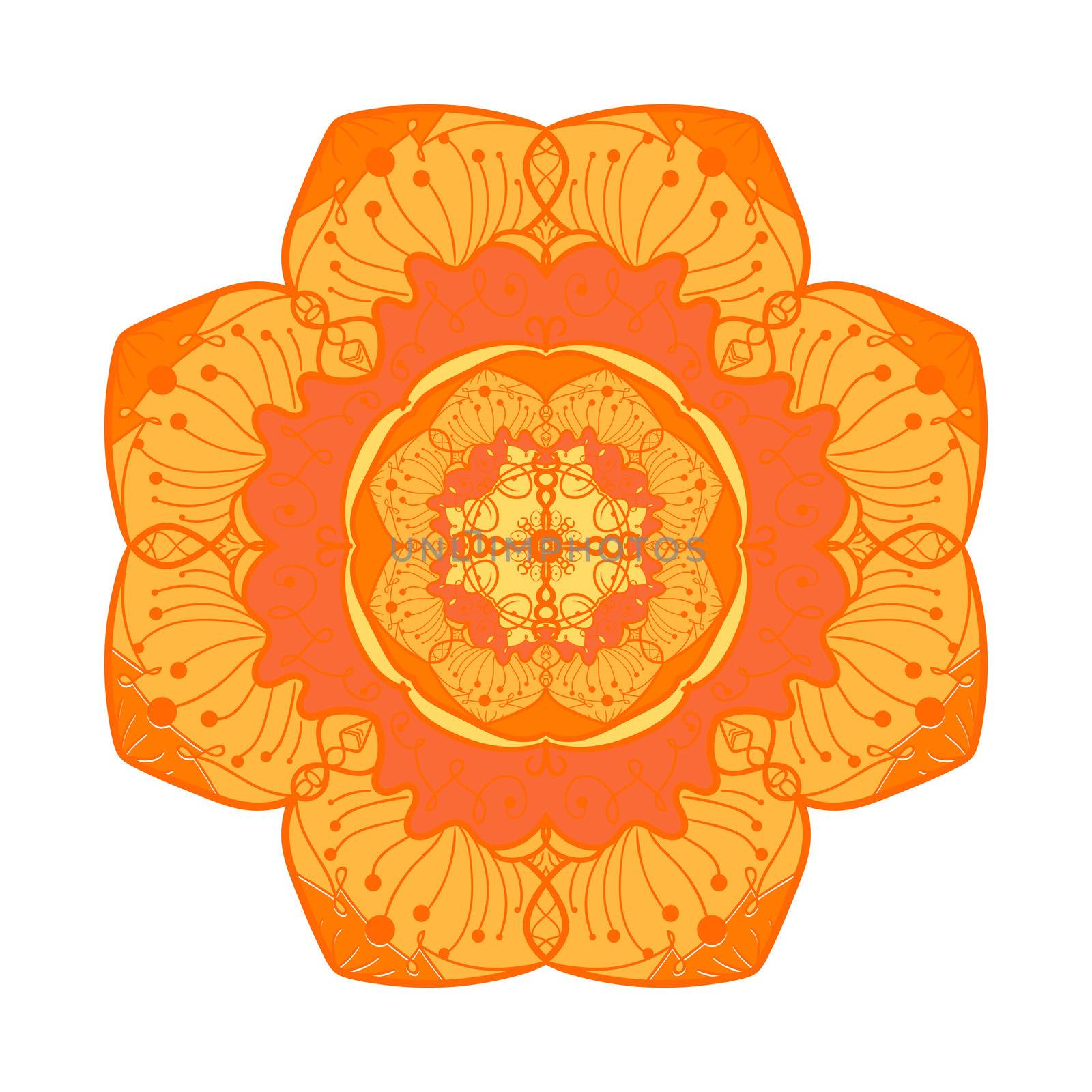 Mandala Line Template by barsrsind