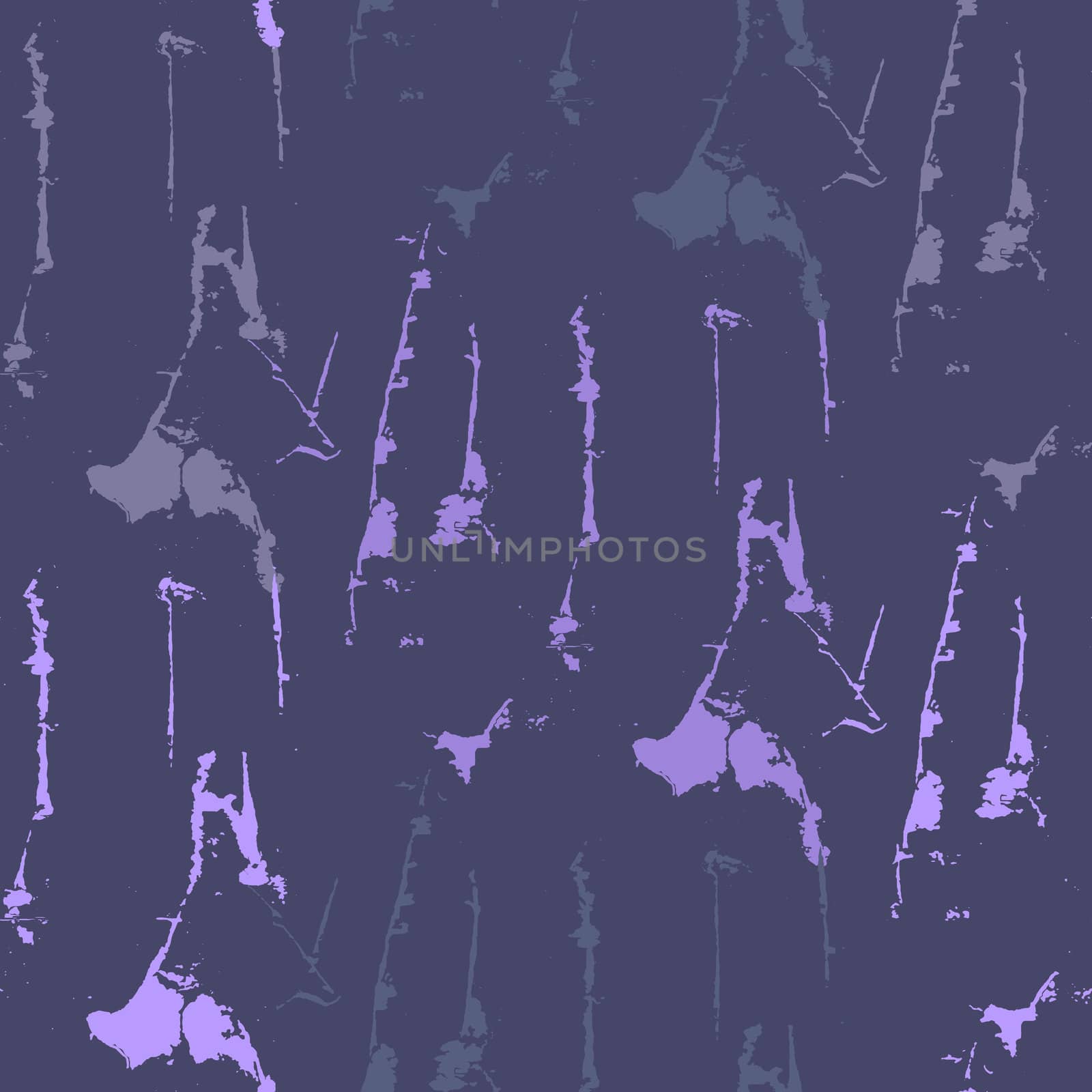 Grunge seamless texture pattern for print, fabric, wallpapers, clothes. Retro ornament by brush. Vector