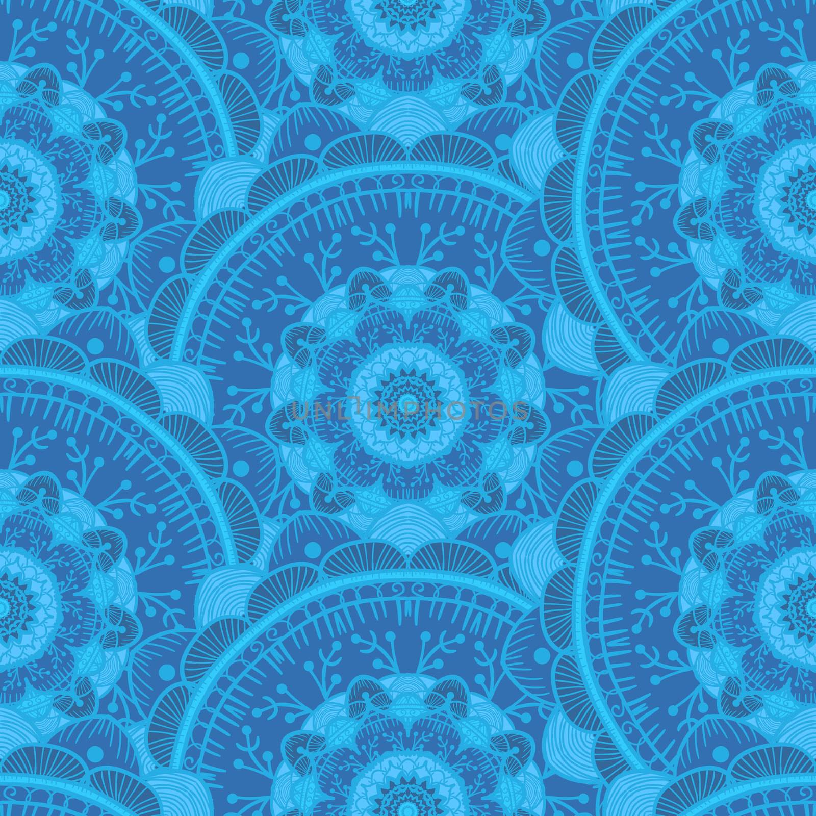 Mandala Seamless Pattern by barsrsind