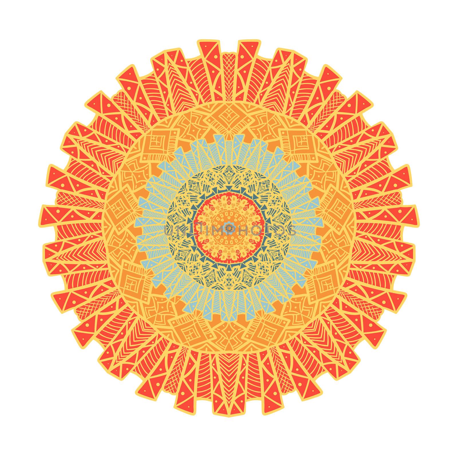Mandala Line Template by barsrsind