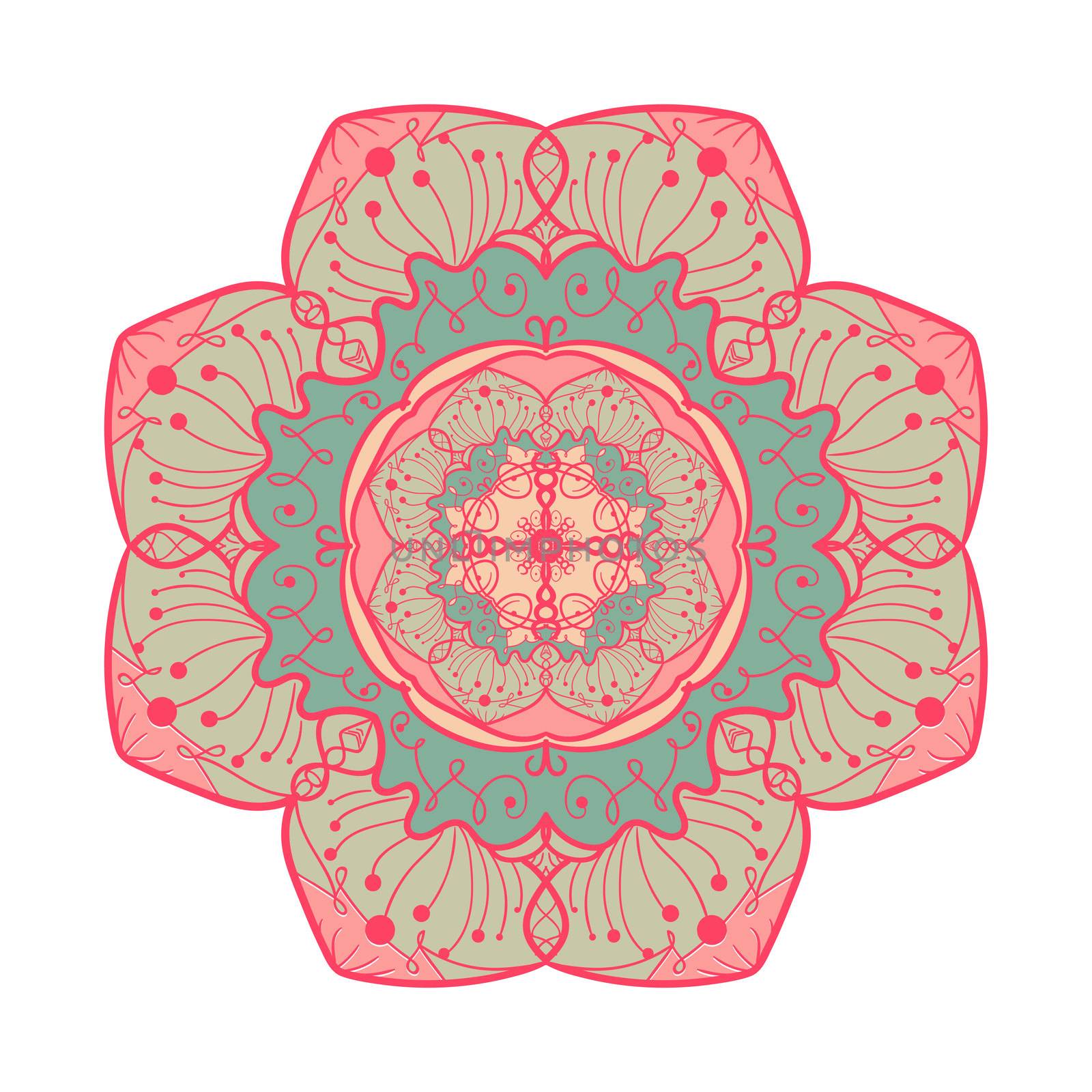 Mandala Line Template by barsrsind