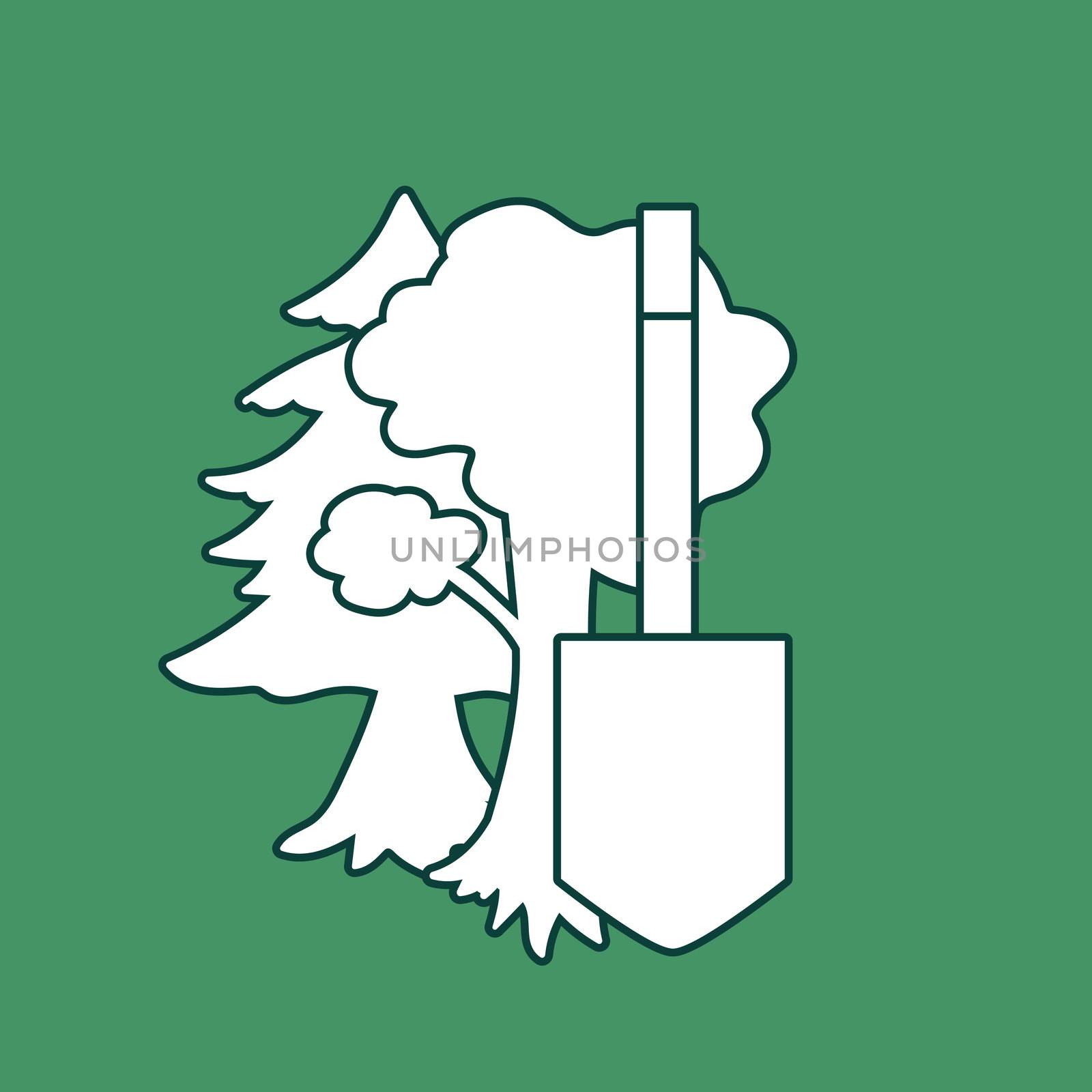 Environment Protection Sticker. Ecology and nature protection icon. Vector