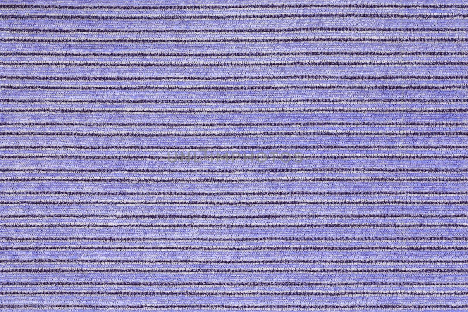 Seamless texture of horisontal stripped purple polyester upholstery. by z1b