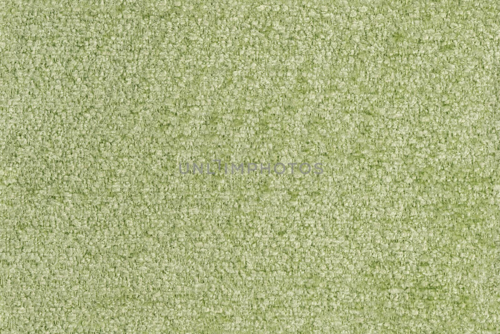 Seamless rectangular texture or background of woven light-green polyester furniture upholstery or doormat