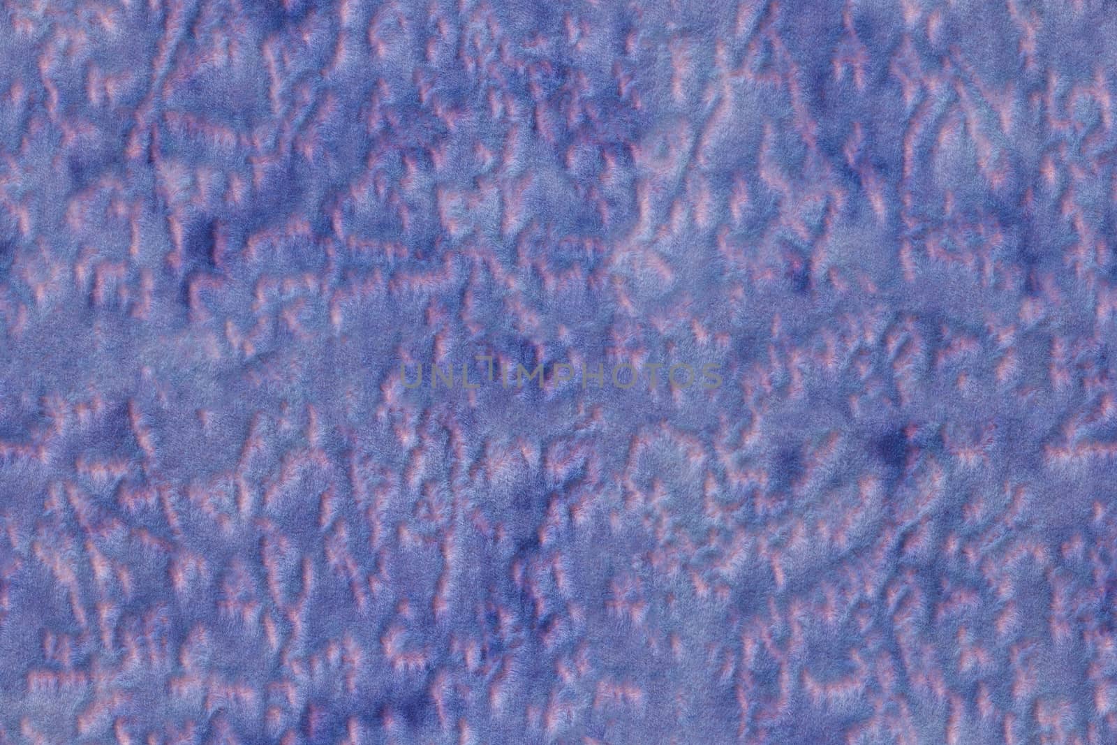 A seamless texture of synthetic purple polyester soft furniture upholstery with random blots pattern