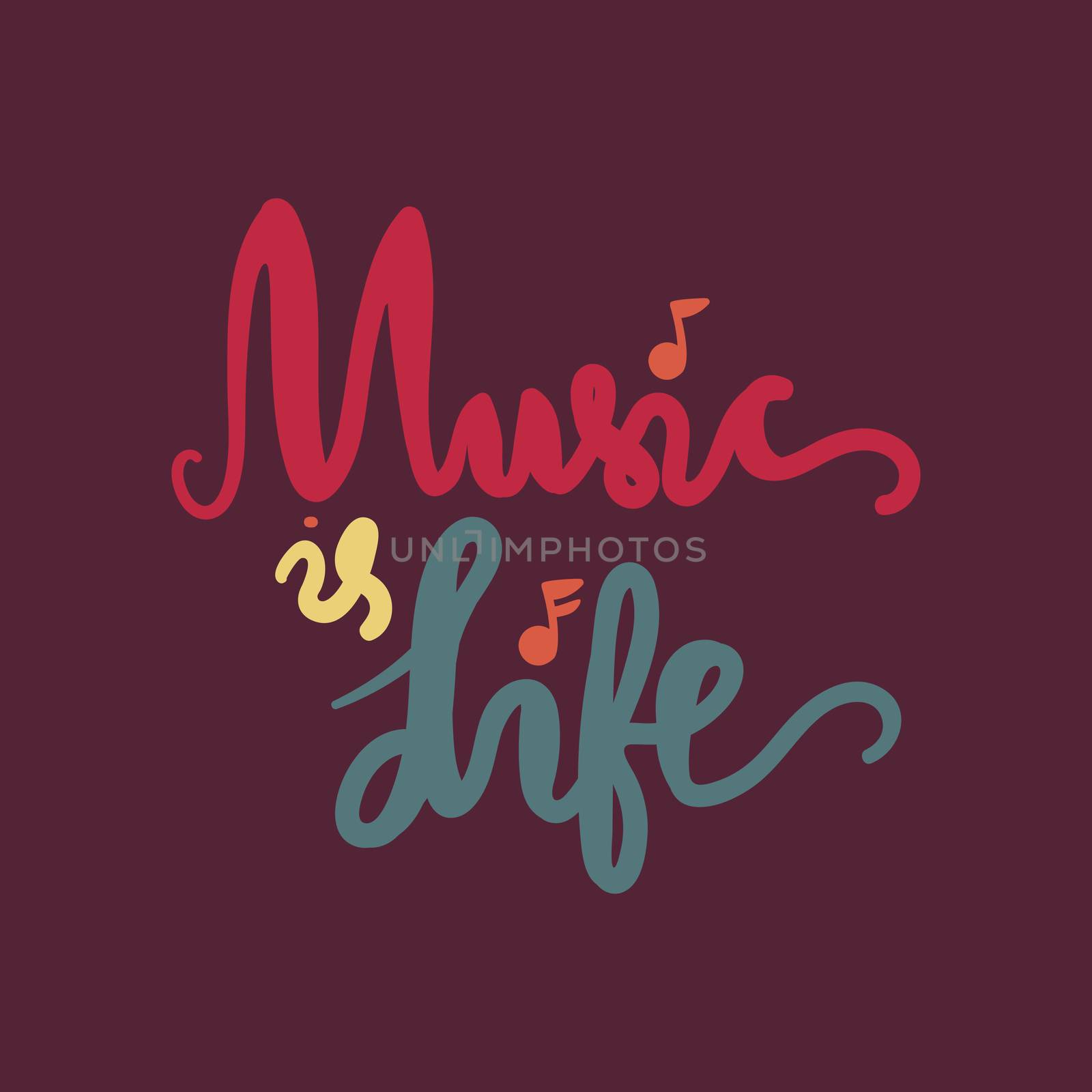 Vintage World Music Day Lettering for Banner and Badge. Sticker, Poster, Card Design Template. Vector