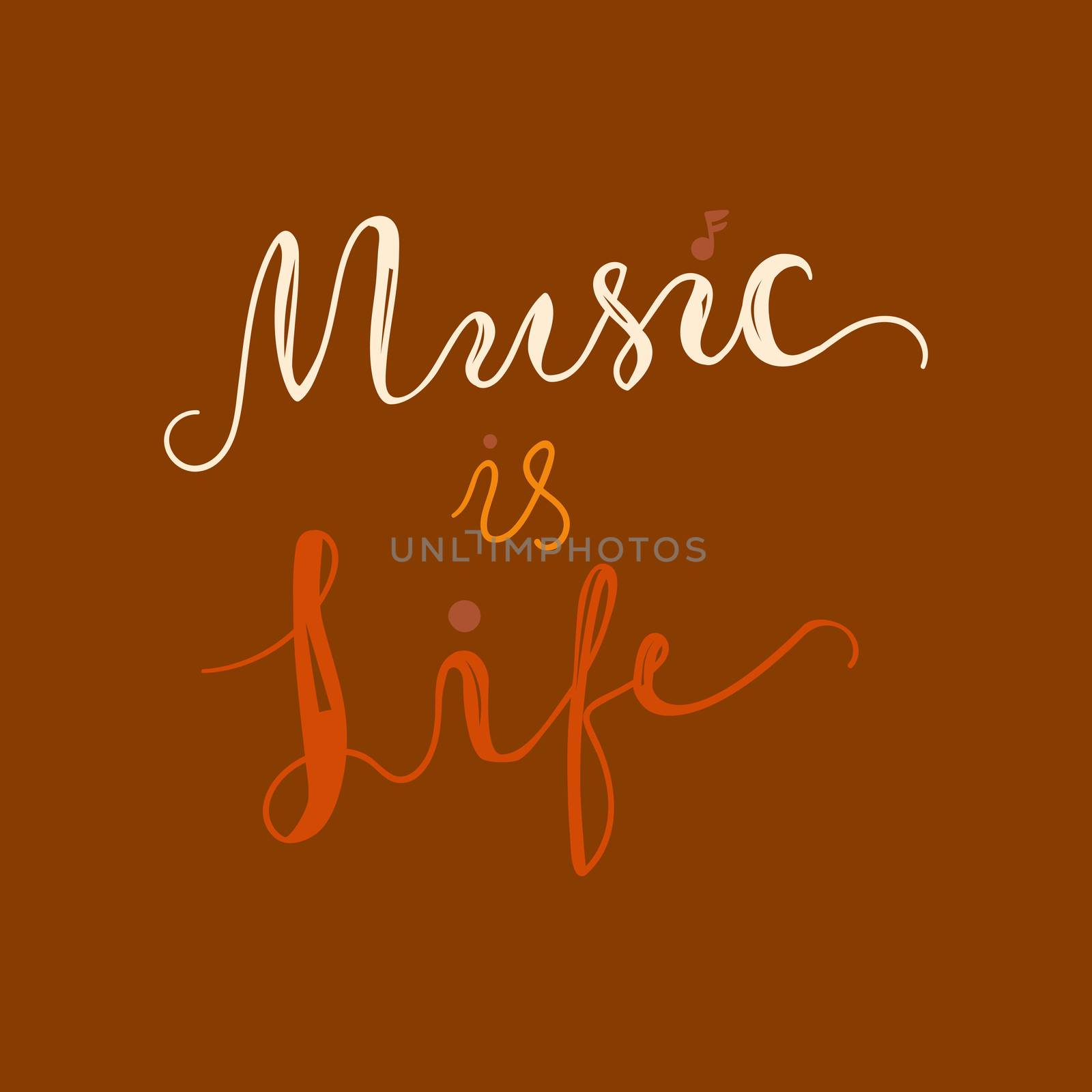 Vintage World Music Day Lettering for Banner and Badge. Sticker, Poster, Card Design Template. Vector