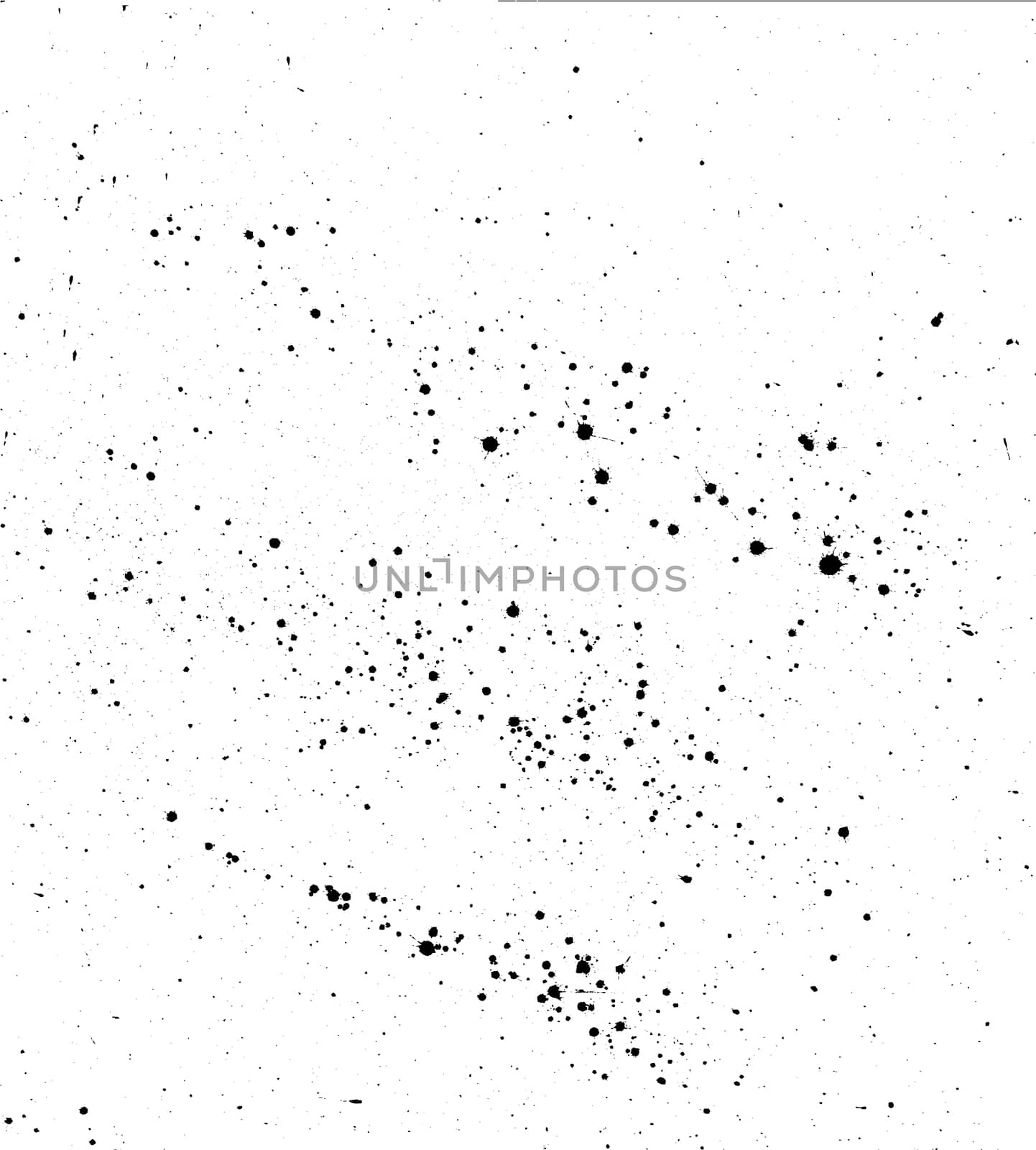 Grunge texture created from black aquarelle. Vector