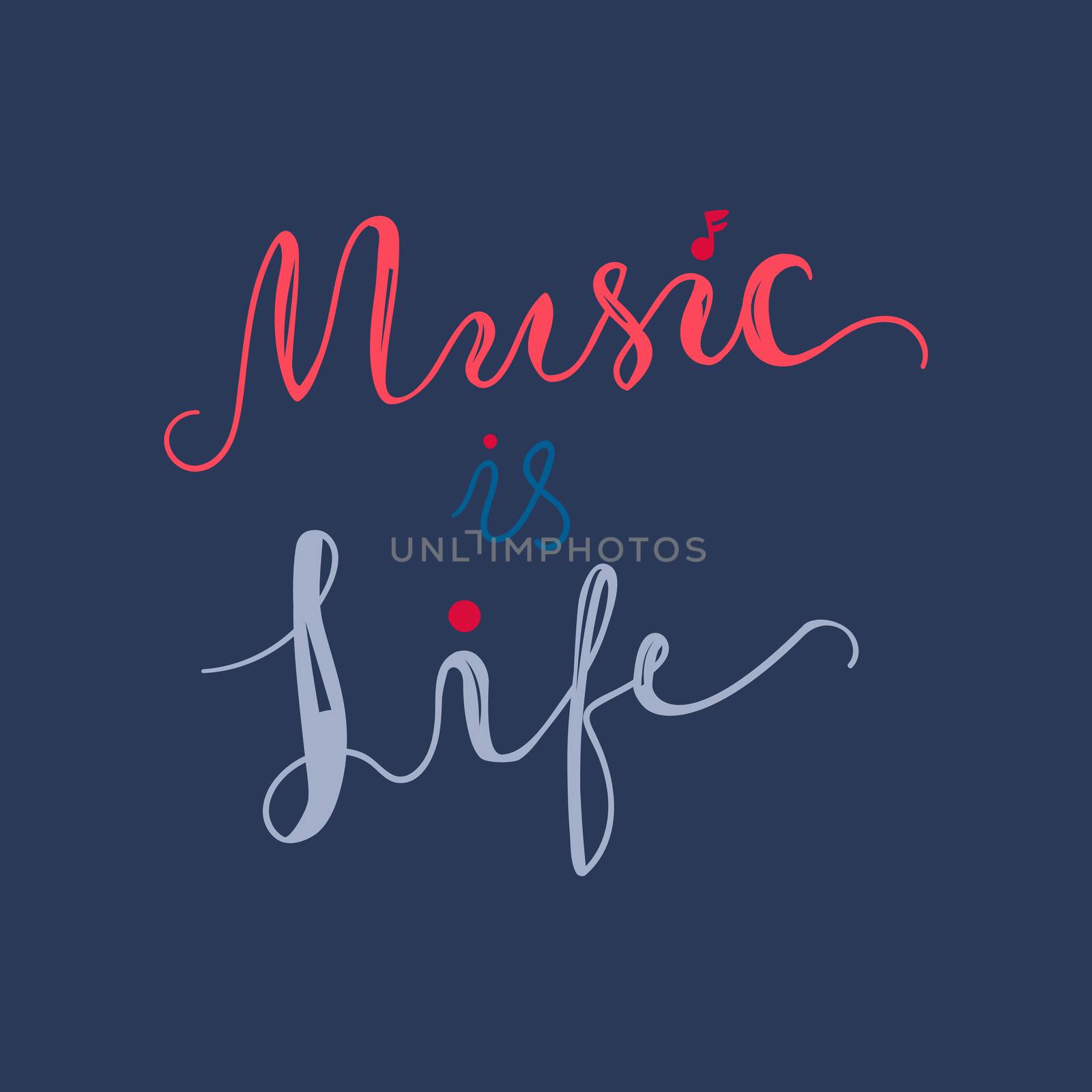 Vintage World Music Day Lettering for Banner and Badge. Sticker, Poster, Card Design Template. Vector