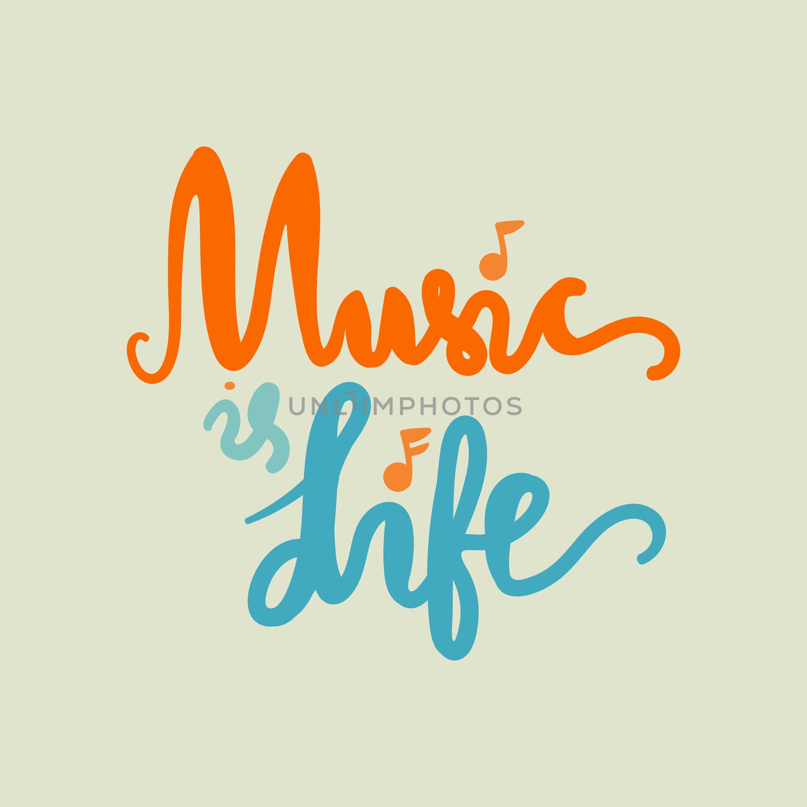 Vintage World Music Day Lettering for Banner and Badge. Sticker, Poster, Card Design Template. Vector