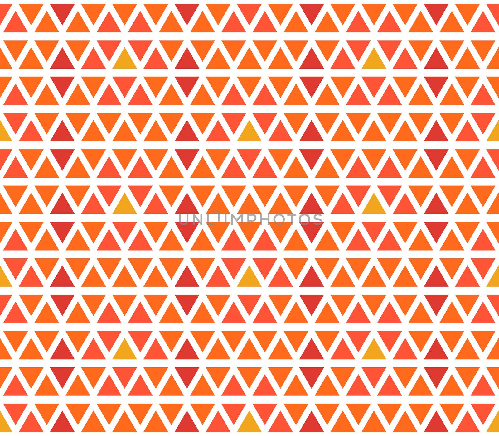Seamless triangle geometric pattern. Retro ornament for textile and print. Vector