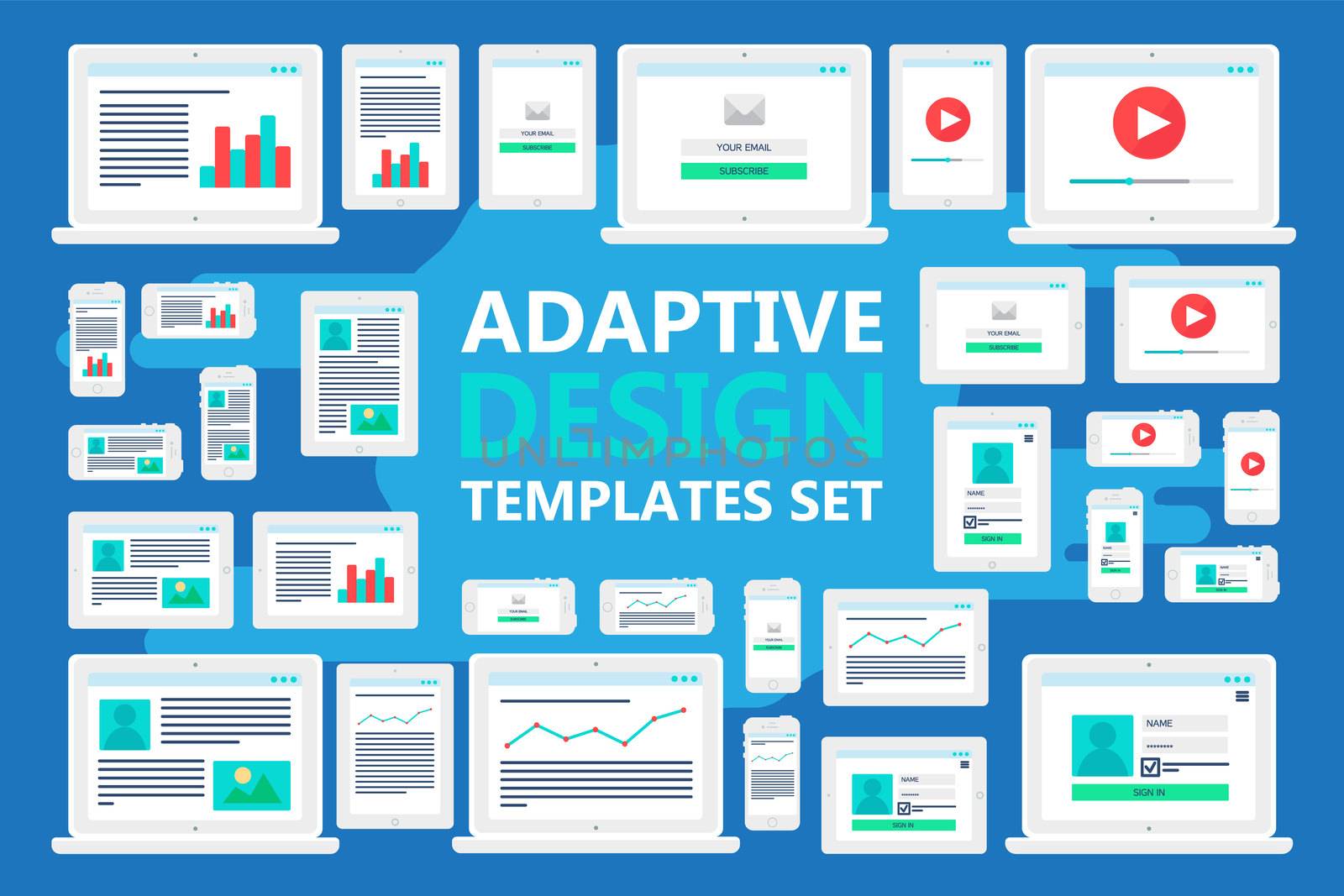 Adaptive Web Templates by barsrsind