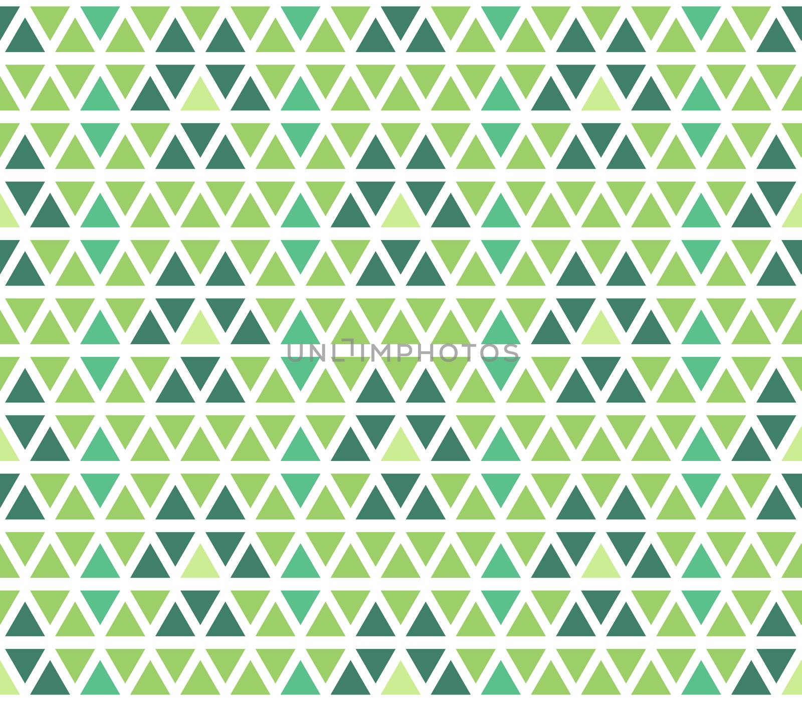 Seamless triangle geometric pattern. Retro ornament for textile and print. Vector