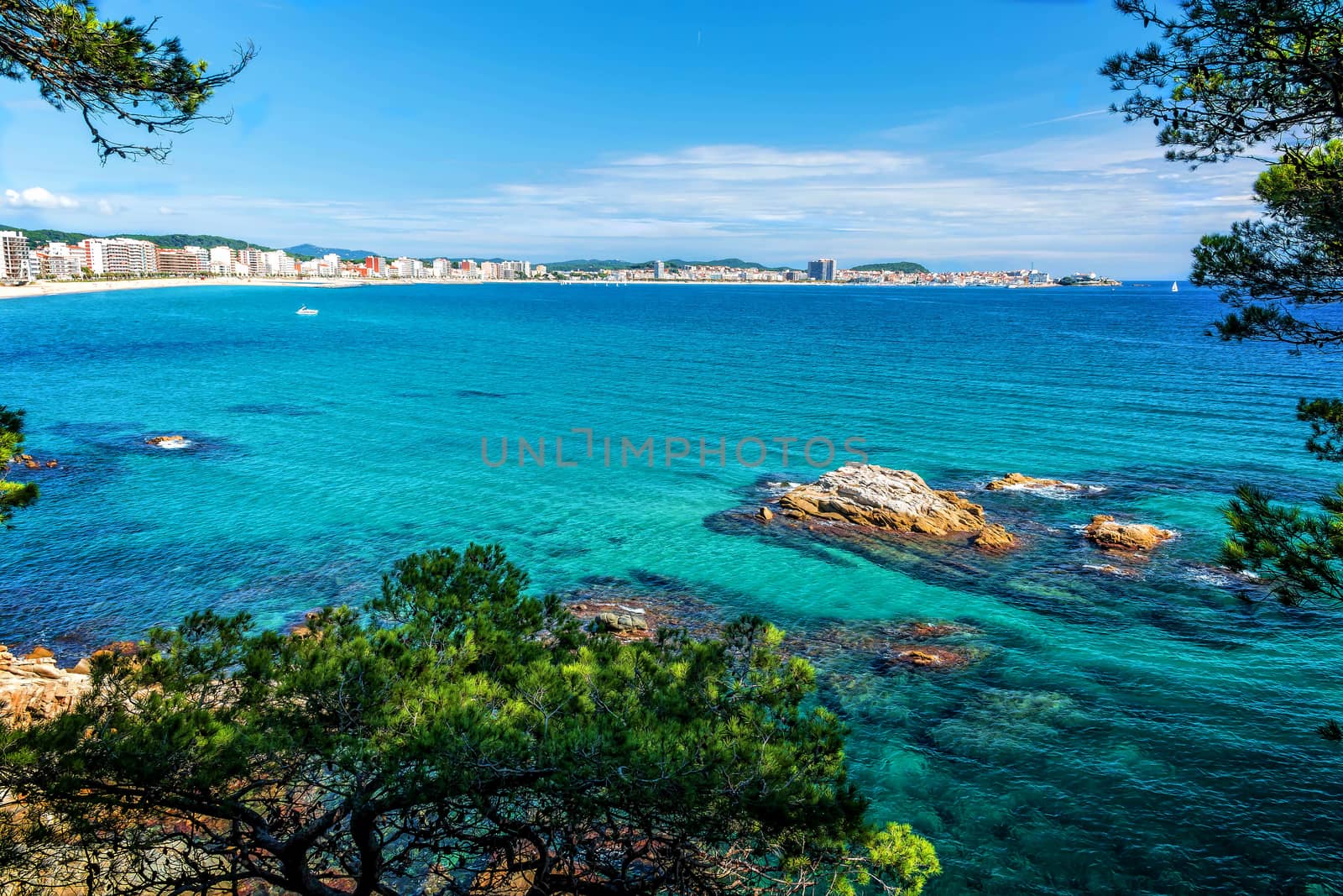 Detail of the Spanish coast by Digoarpi