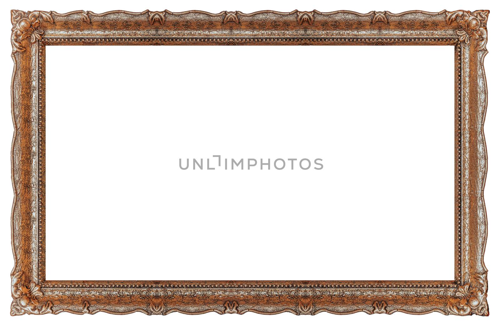 Extra big picture frame with empty background copy space - Stock image design element