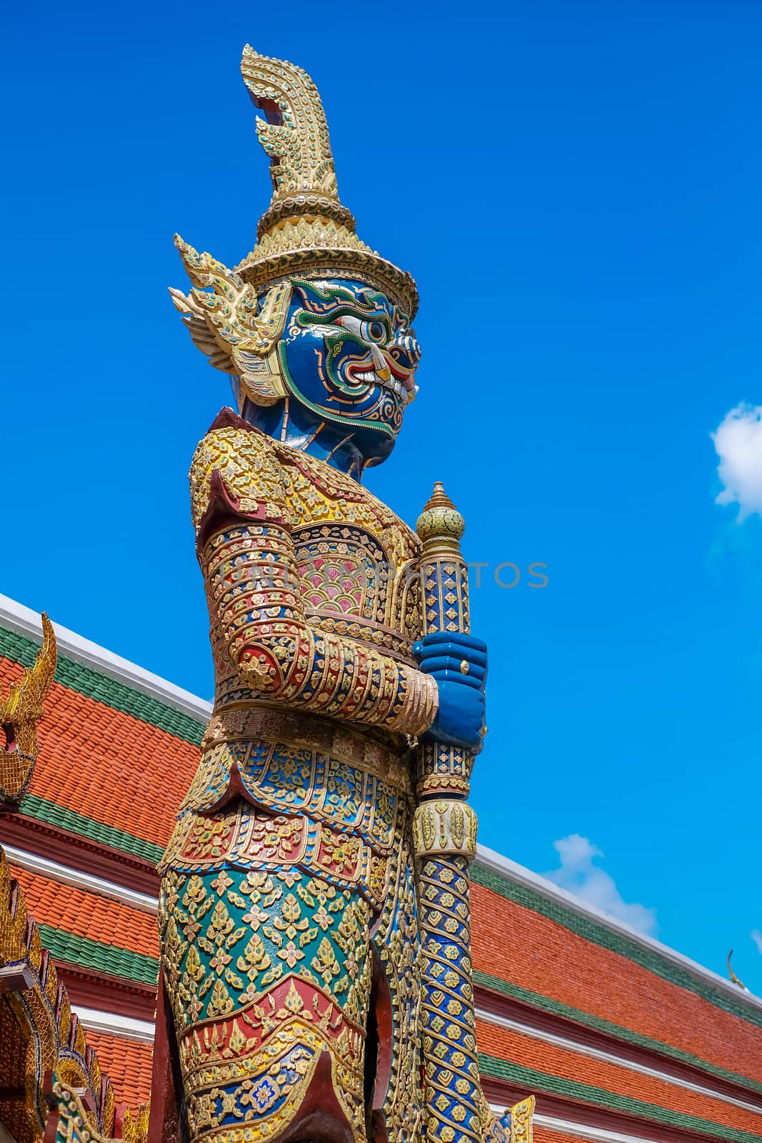 Blue Giant in Thailand on Blue sky by Surasak