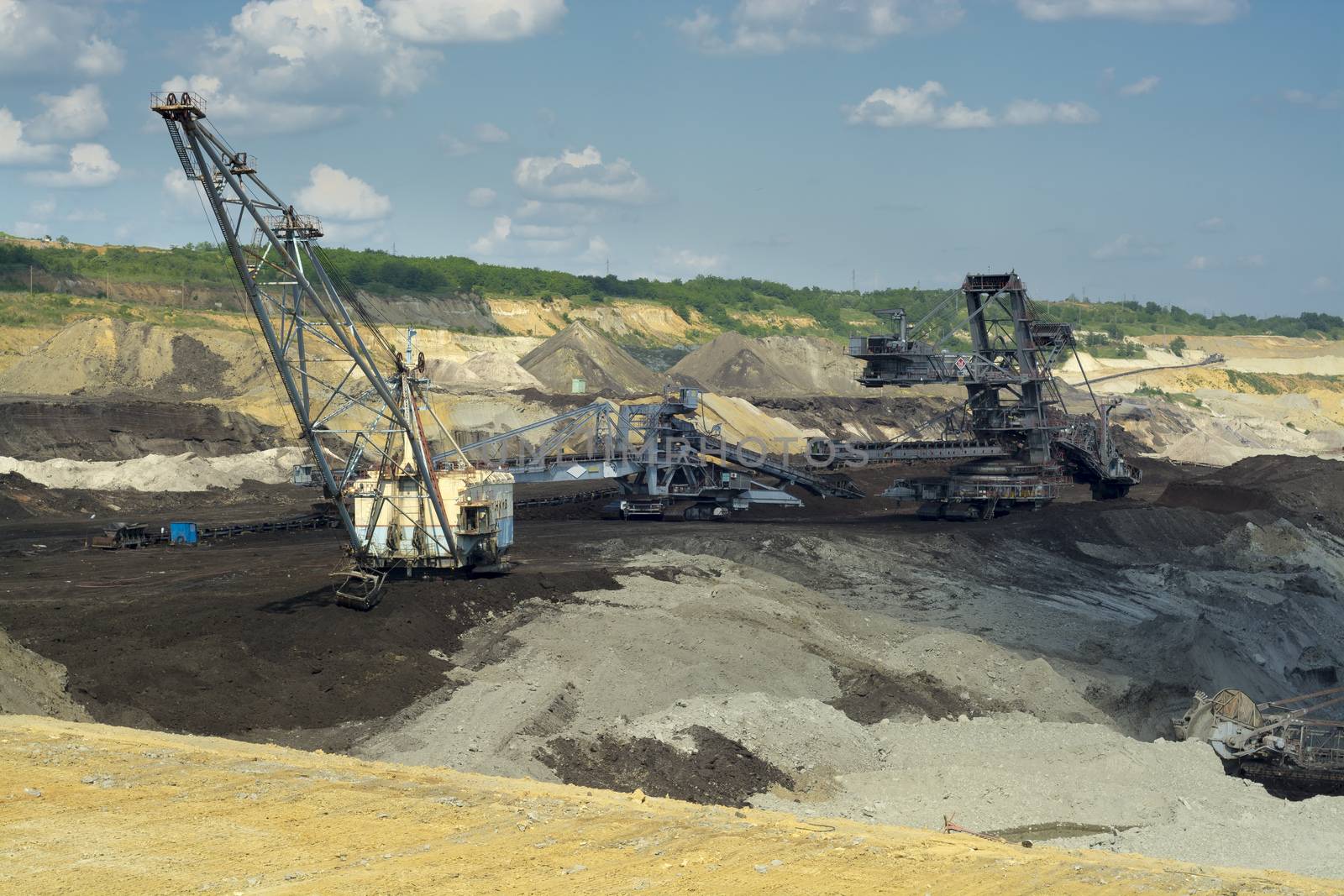 Big Machin - Coal Mining Mine Excavator. Kolubara, Lazarevac, Serbia