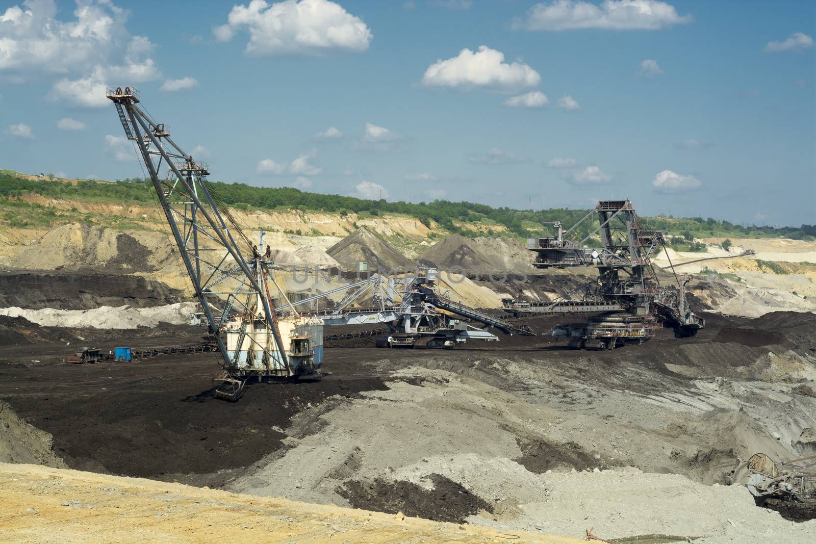 Big Machin - Coal Mining Mine Excavator. Kolubara, Lazarevac, Serbia