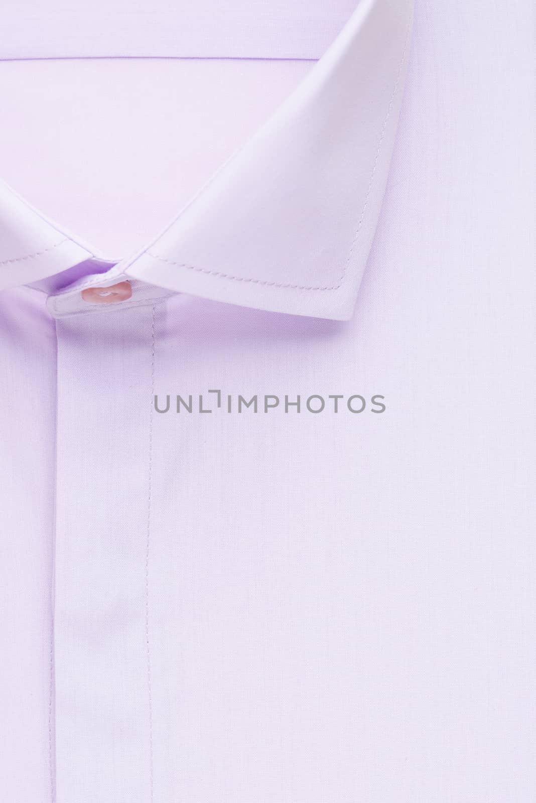 shirt, detailed close-up collar and button, top view