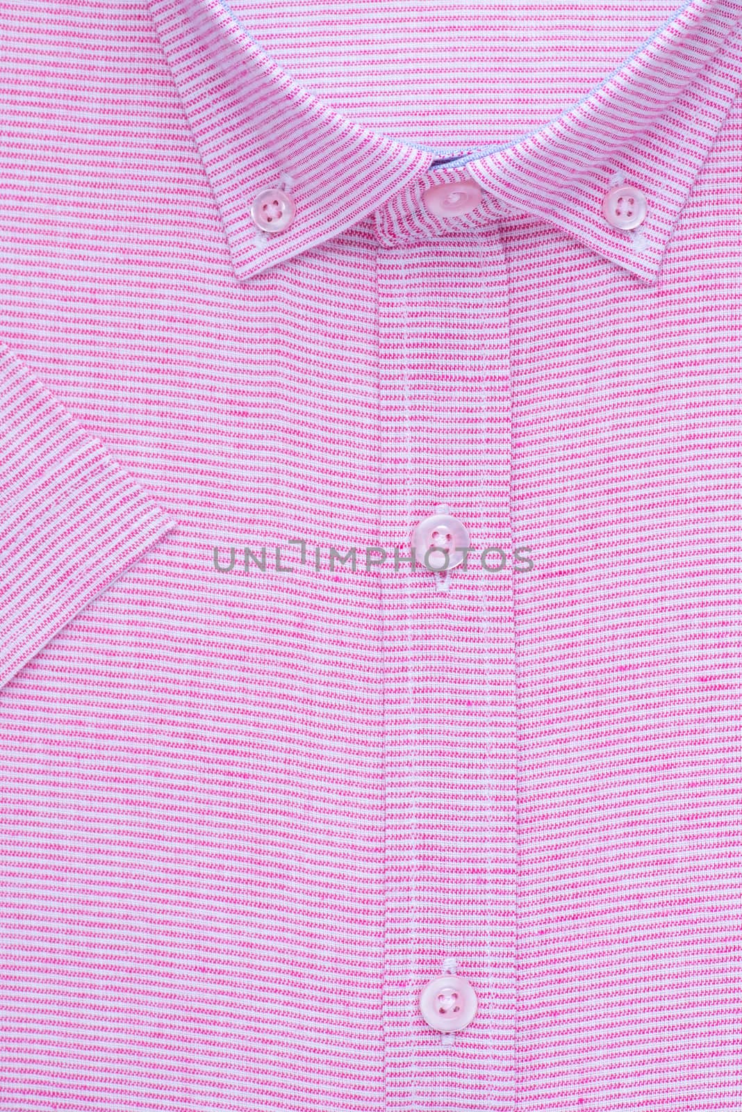 shirt, detailed close-up collar and cuff, top view