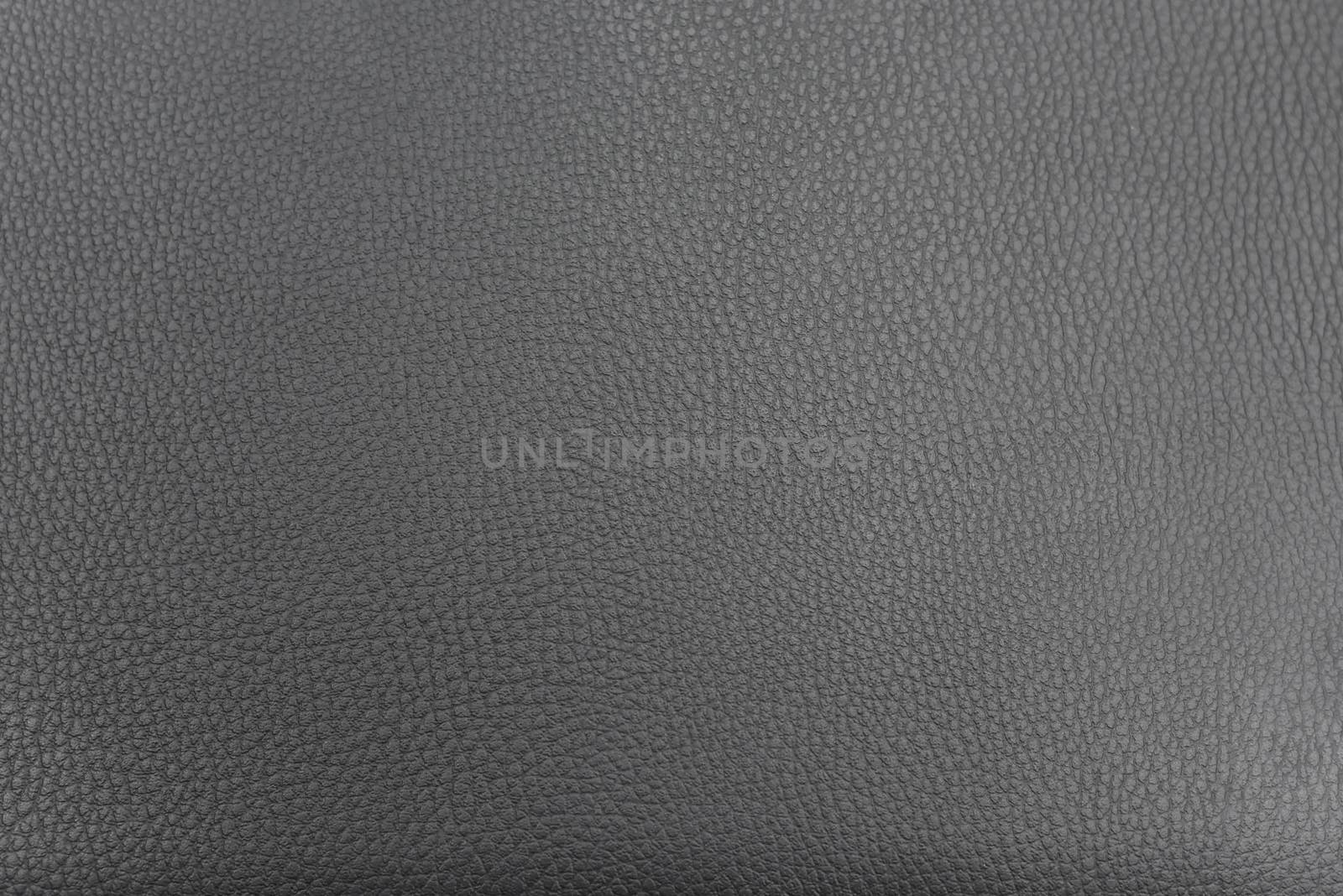 Abstract black leather texture may used as background.  Closeup of dark pattern
