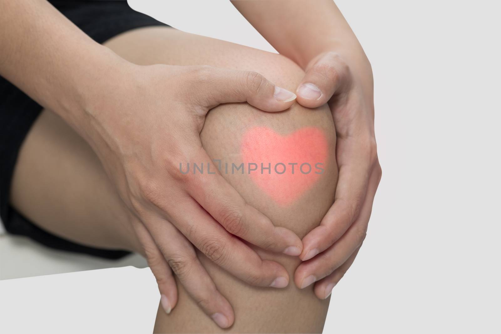 Man with knee pain, arthrosis of the knee by feelartfeelant