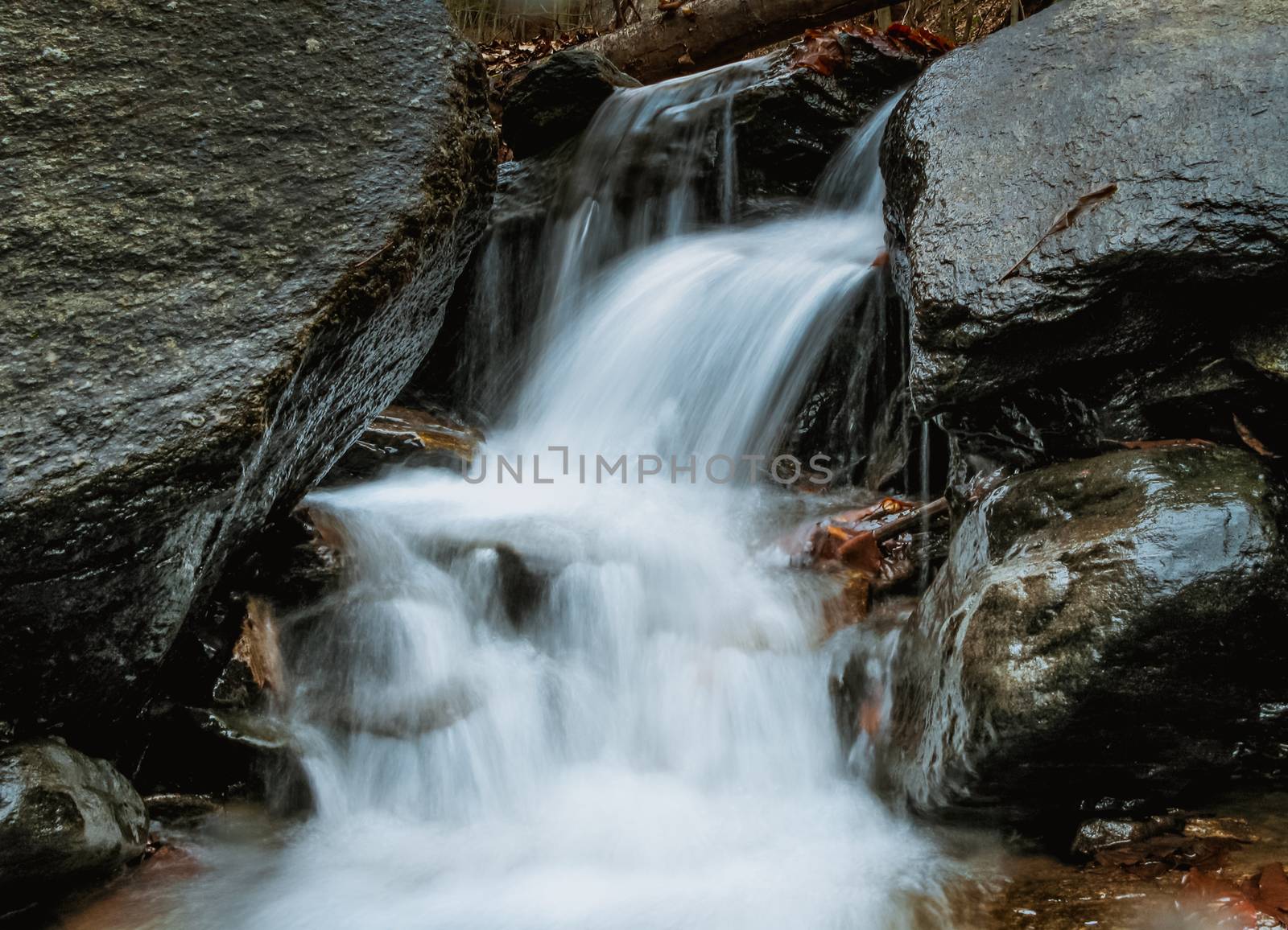 Small Waterfall in deep forest