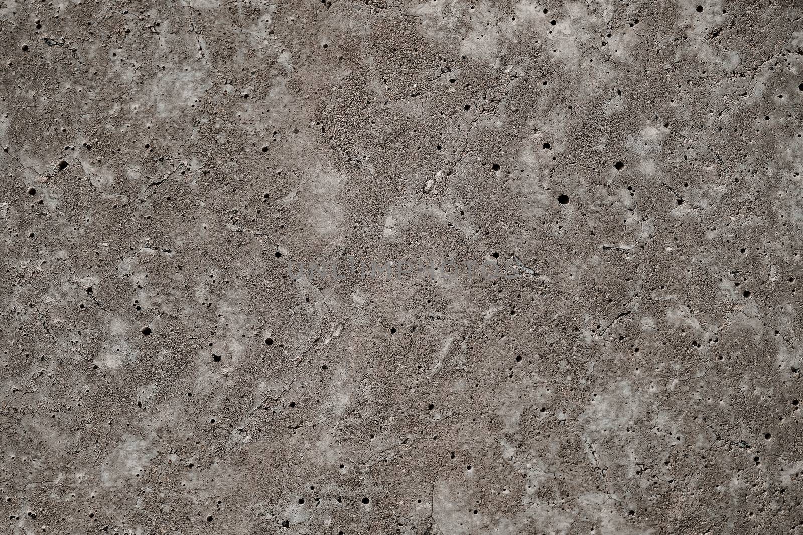 Texture of the Cement Concrete. Dark Grungy Background. Wall and by Black-Salmon
