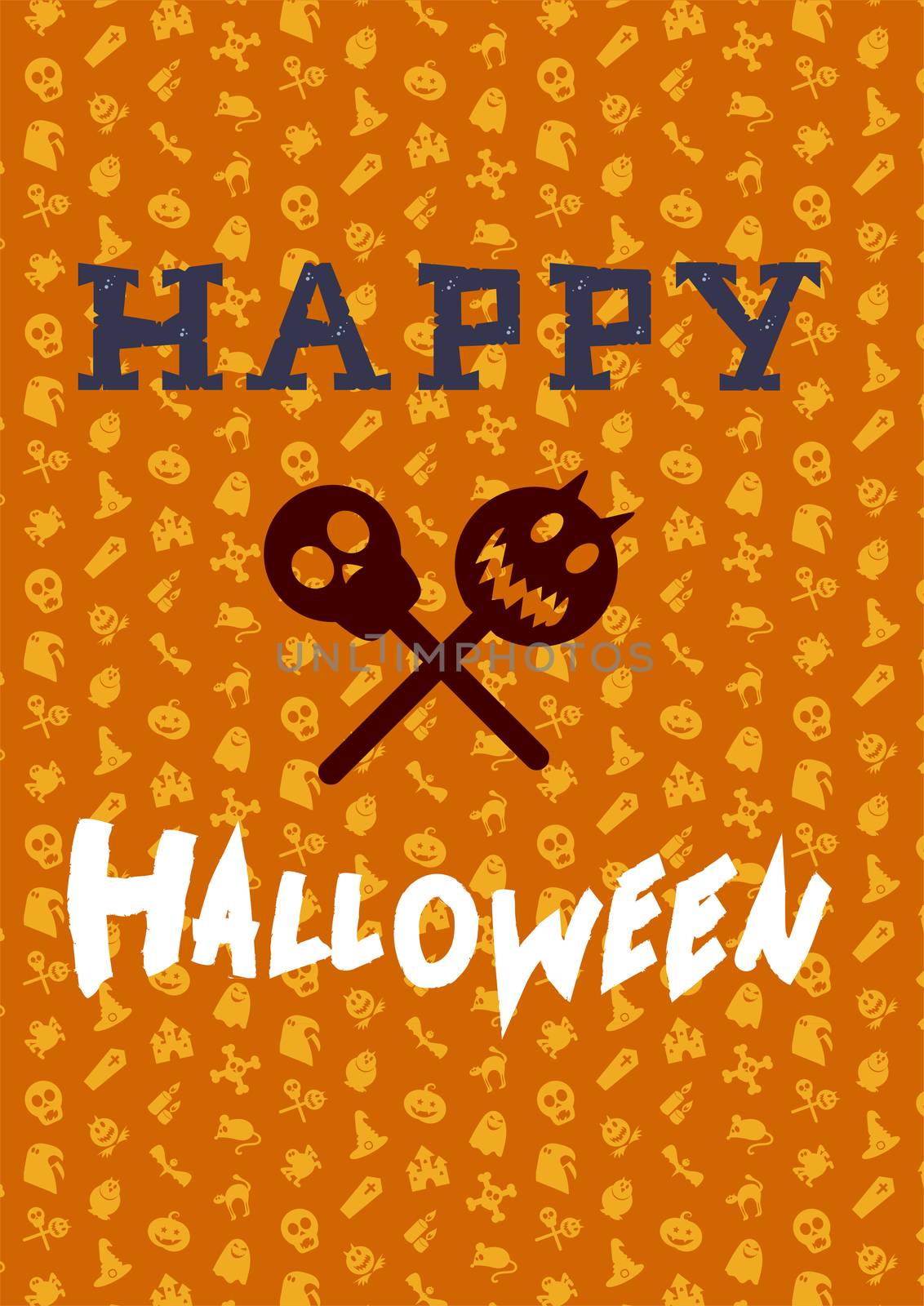 Happy Halloween Lettering by barsrsind