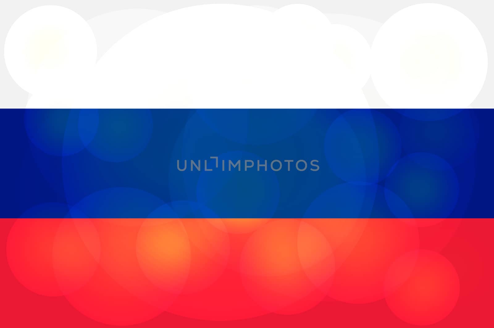 Russian Independence Day Celebration Banner. Day of Russia Illustration. Celebration of 12 June, 23 February. Vector