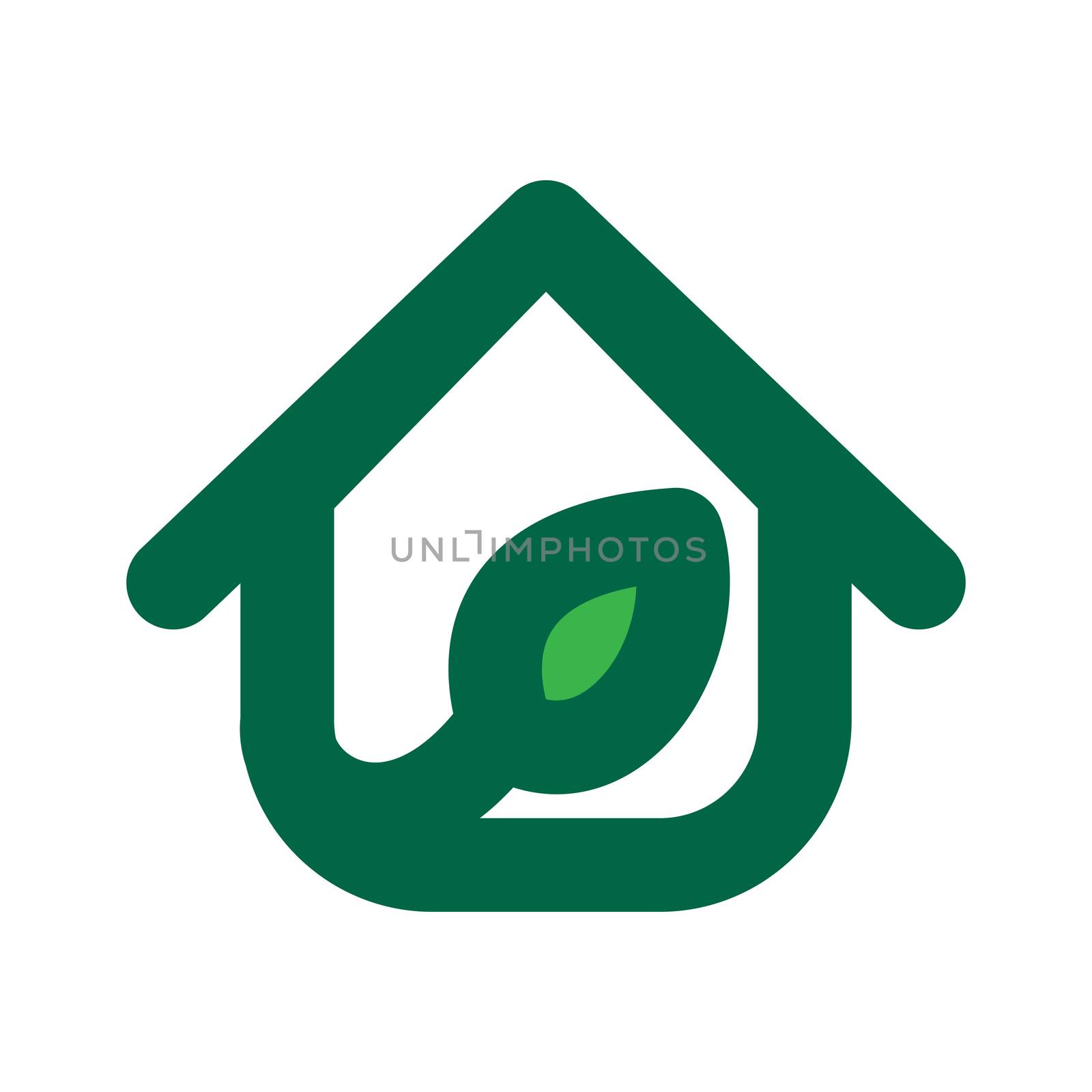 Eco House Logo by barsrsind