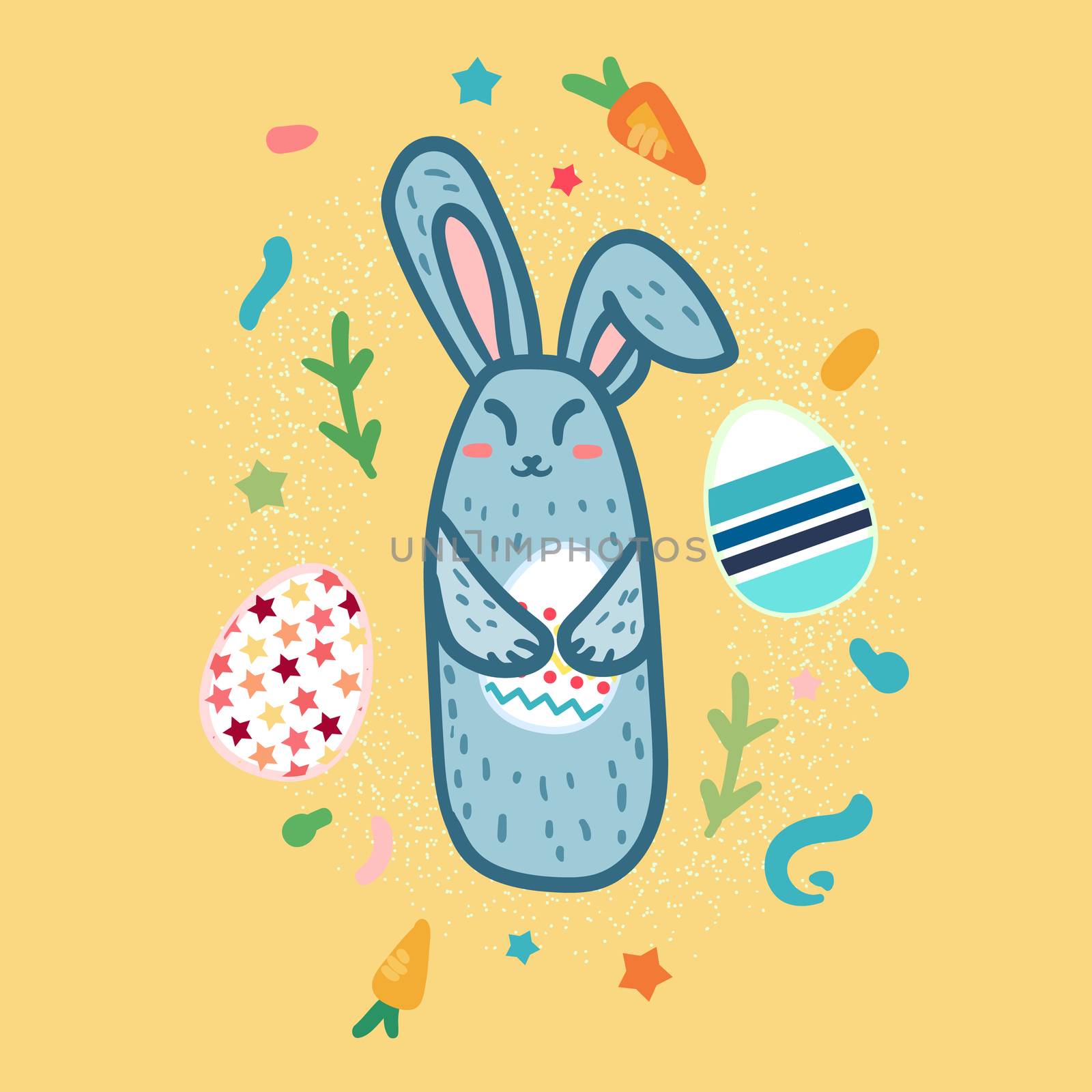 Happy Easter Rabbit by barsrsind