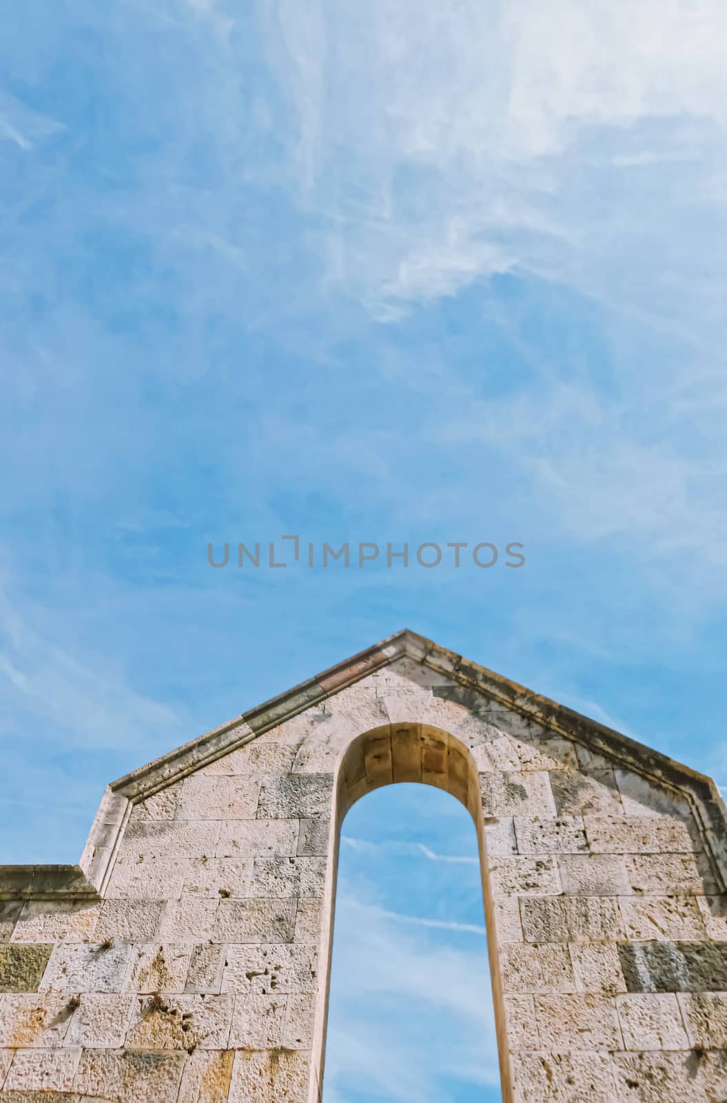 Architectural details on ancient streets of Kos Island in Greece, travel and sightseeing by Anneleven